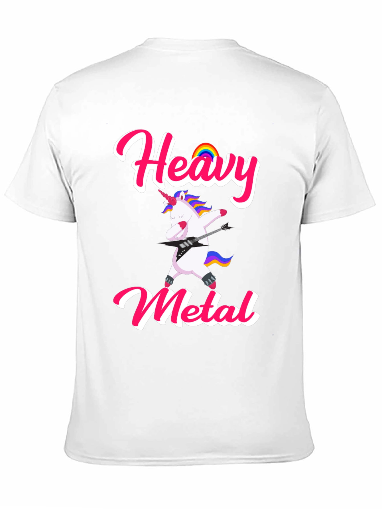 Unicorn Heavy Metal Graphic Tee