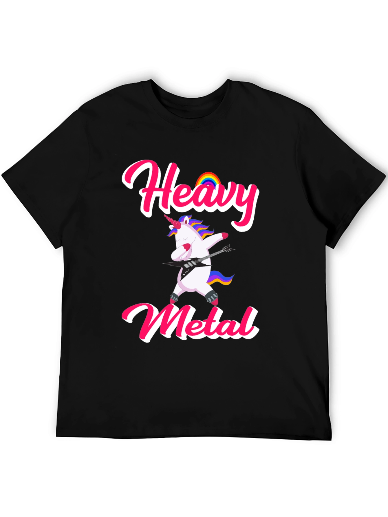Unicorn Heavy Metal Graphic Tee