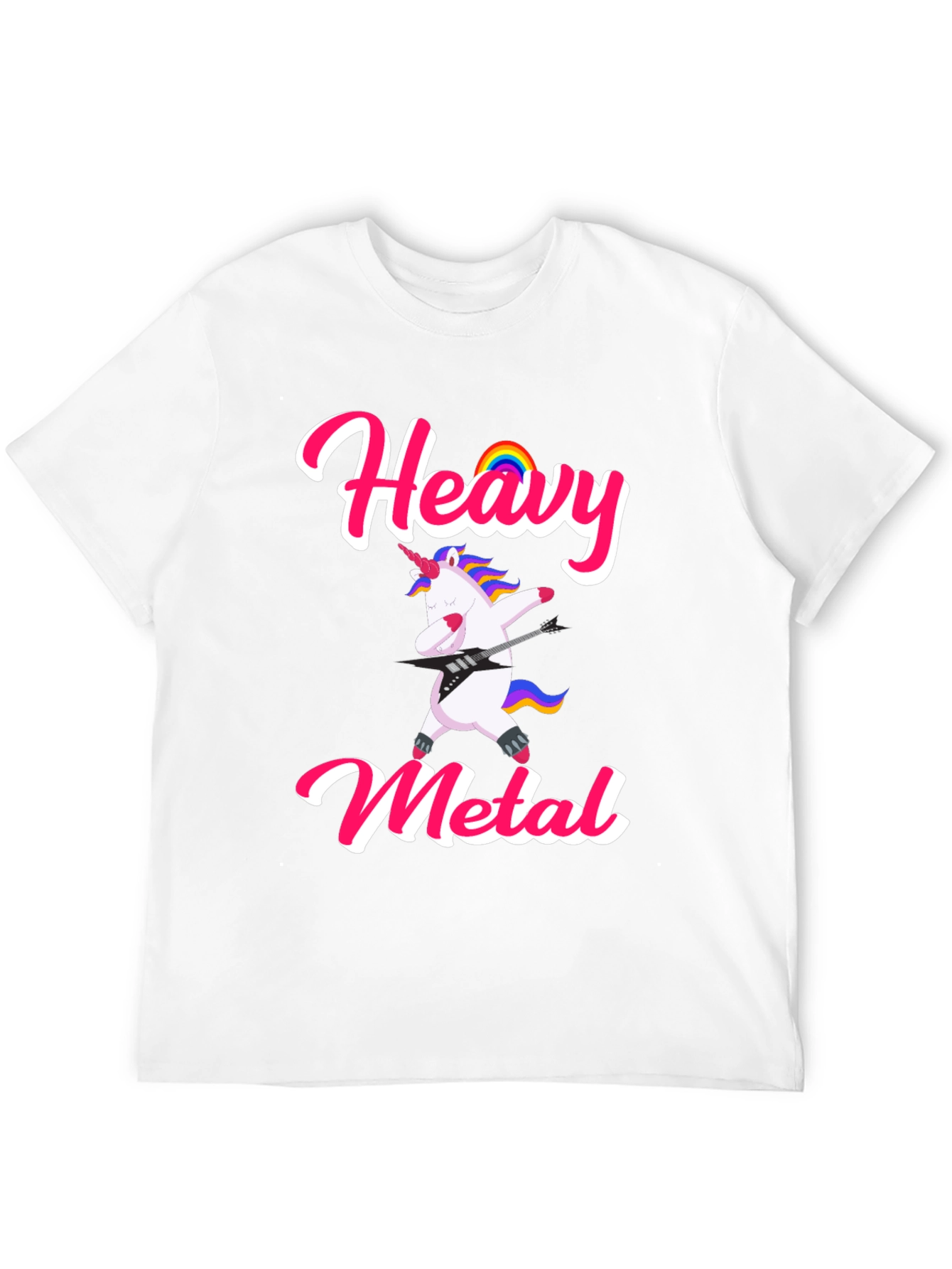 Unicorn Heavy Metal Graphic Tee