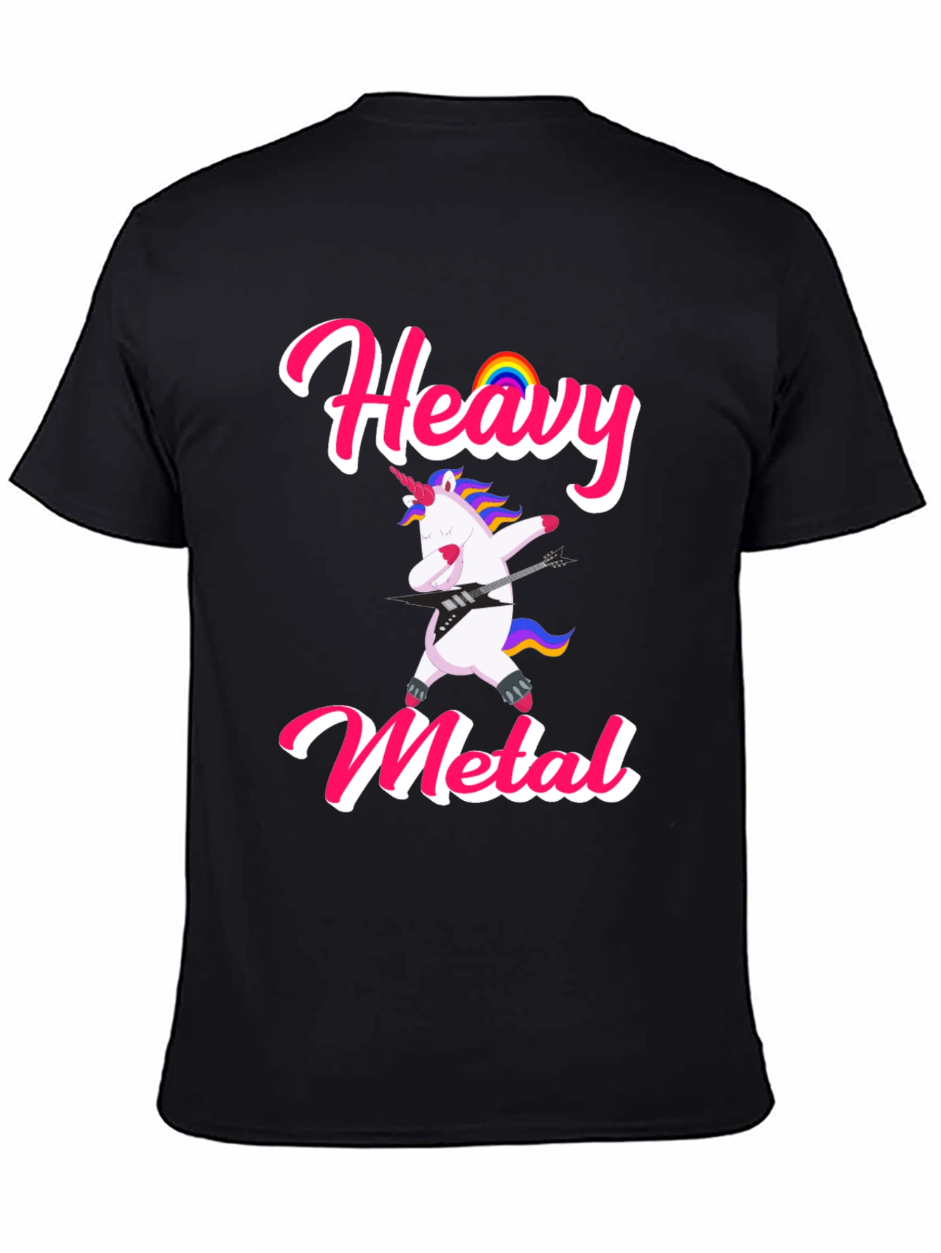 Unicorn Heavy Metal Graphic Tee