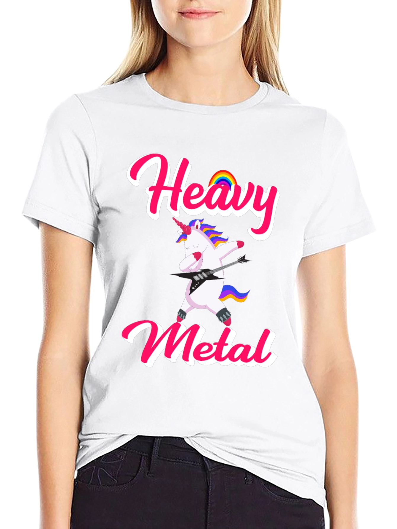 Unicorn Heavy Metal Graphic Tee