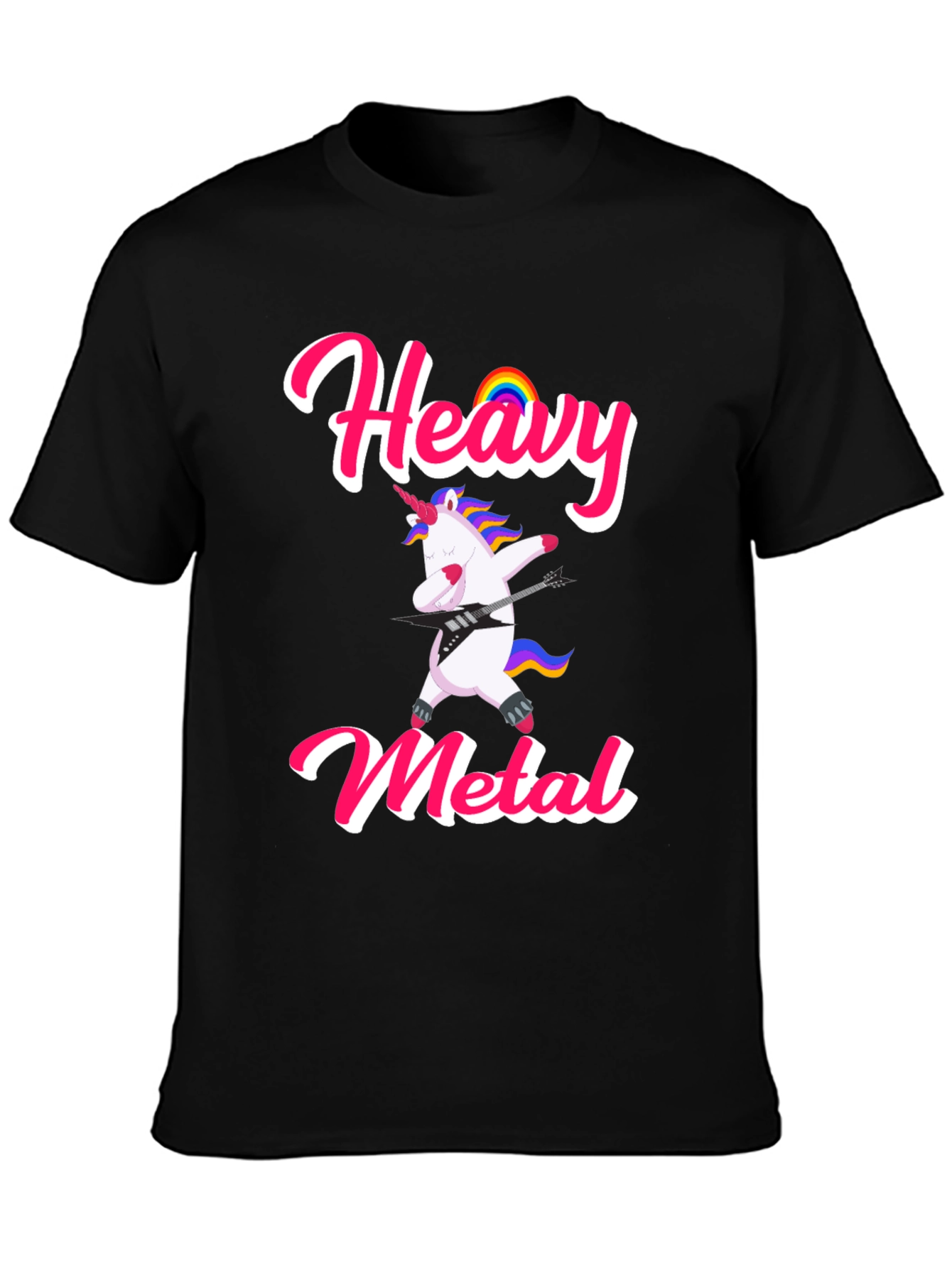 Unicorn Heavy Metal Graphic Tee