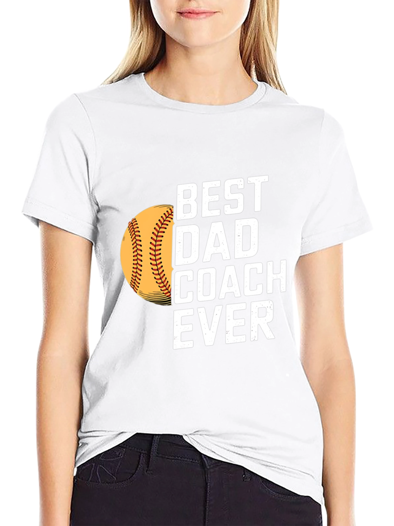 Best Dad Coach Ever T-Shirt