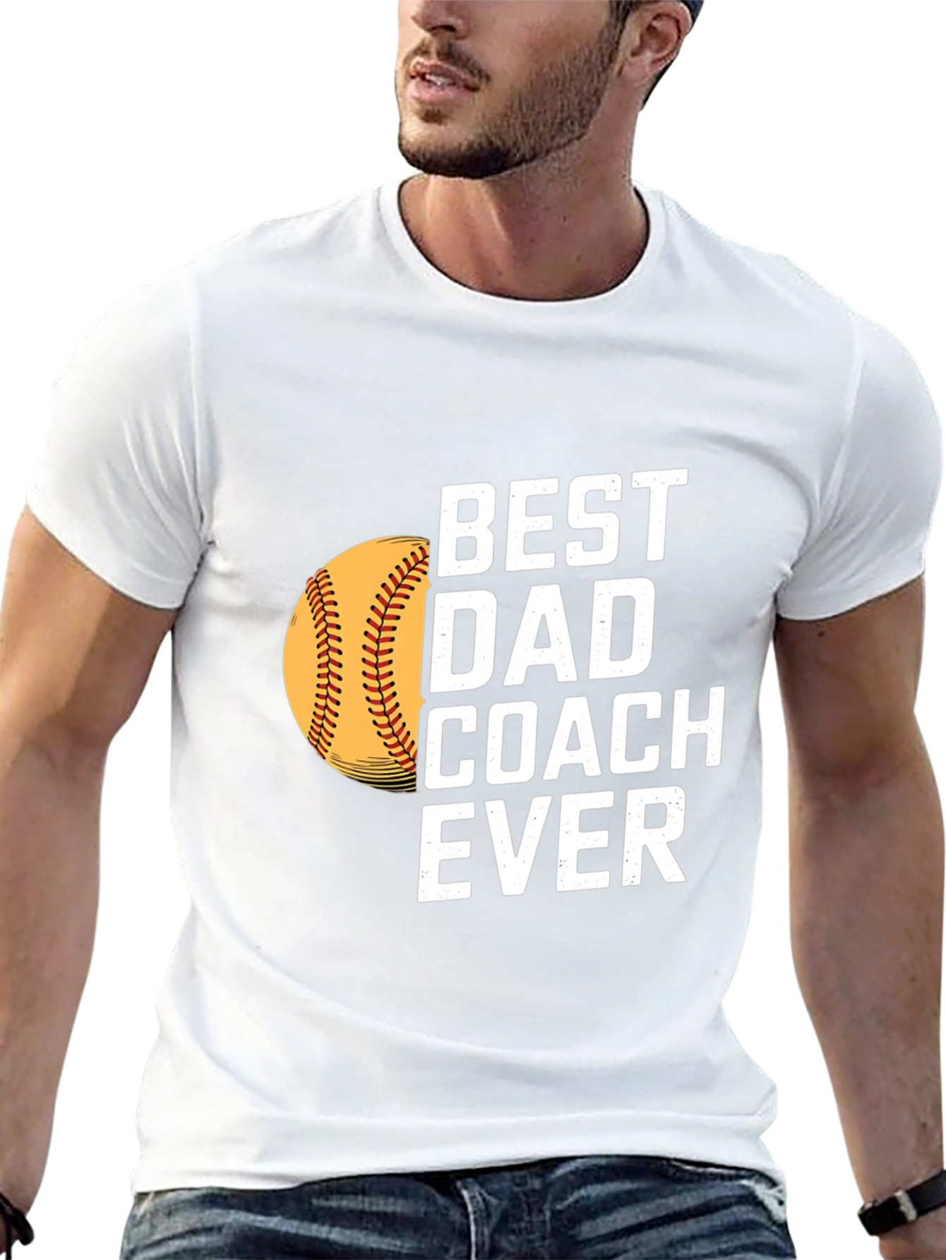 Best Dad Coach Ever T-Shirt