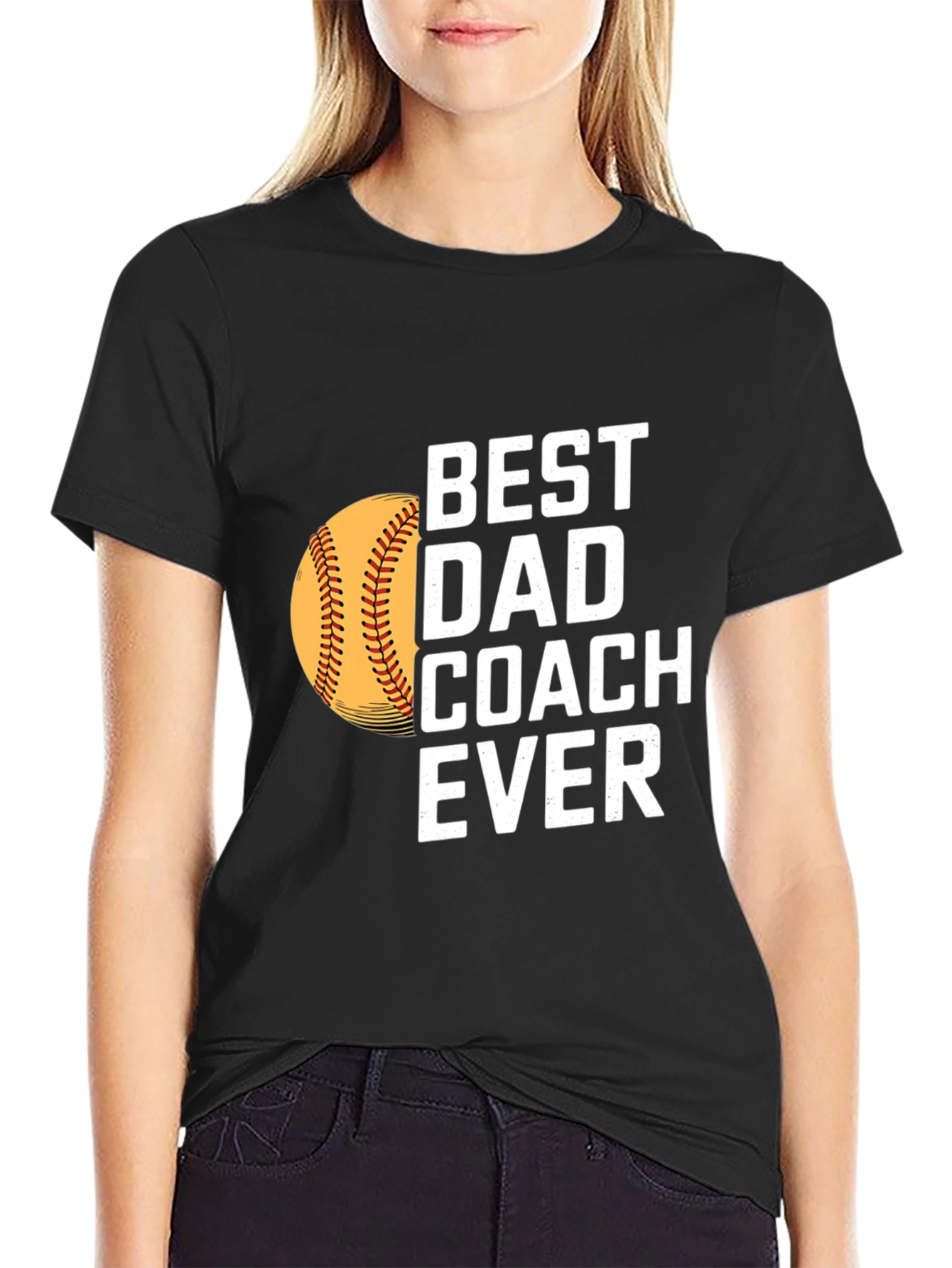 Best Dad Coach Ever T-Shirt