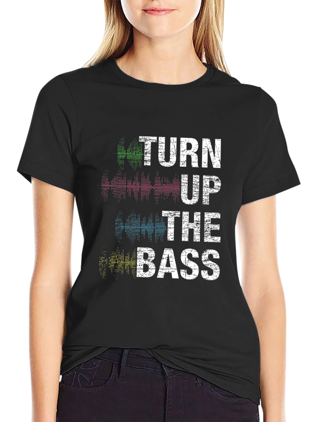 Turn Up the Bass Graphic T-Shirt