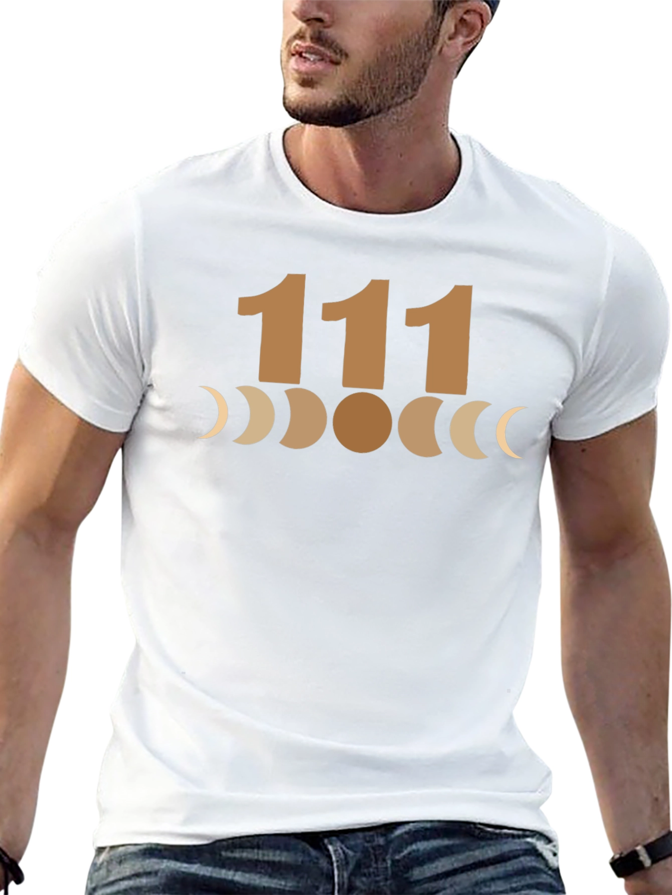 111 Moon Phase Graphic Tee - Unisex