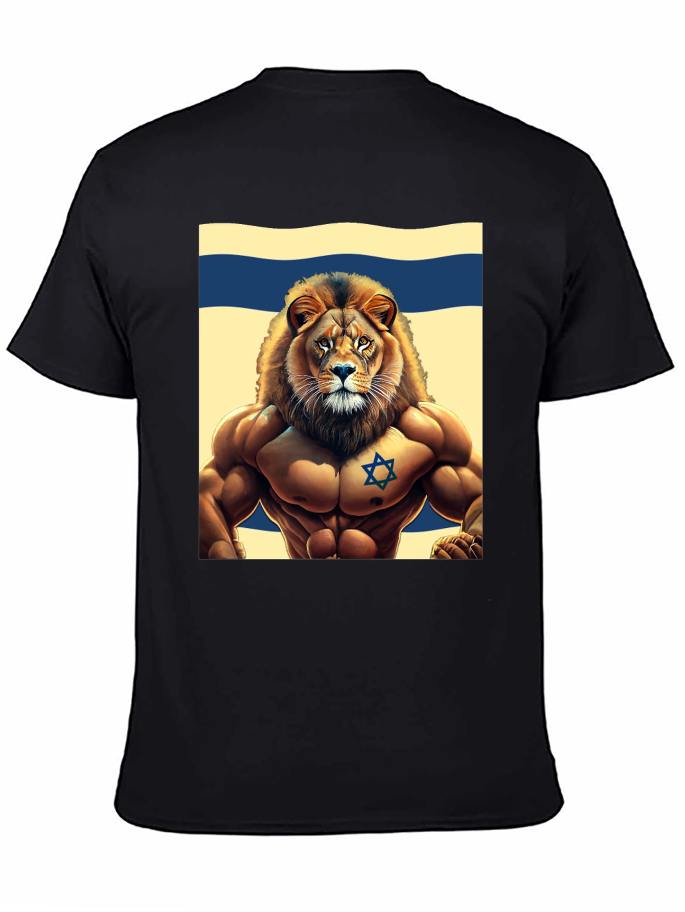 Lion of Judah T-Shirt - Israel Flag