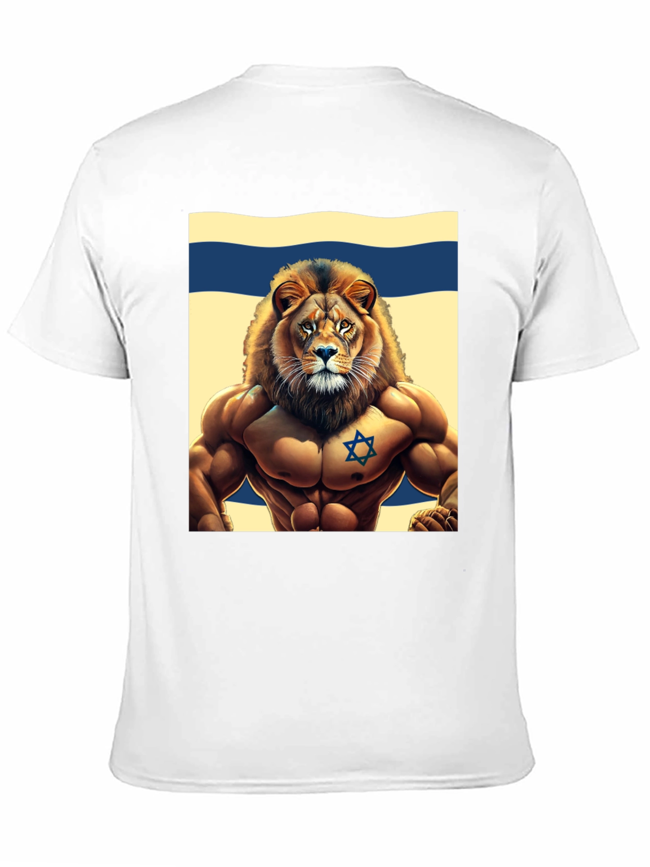 Lion of Judah T-Shirt - Israel Flag