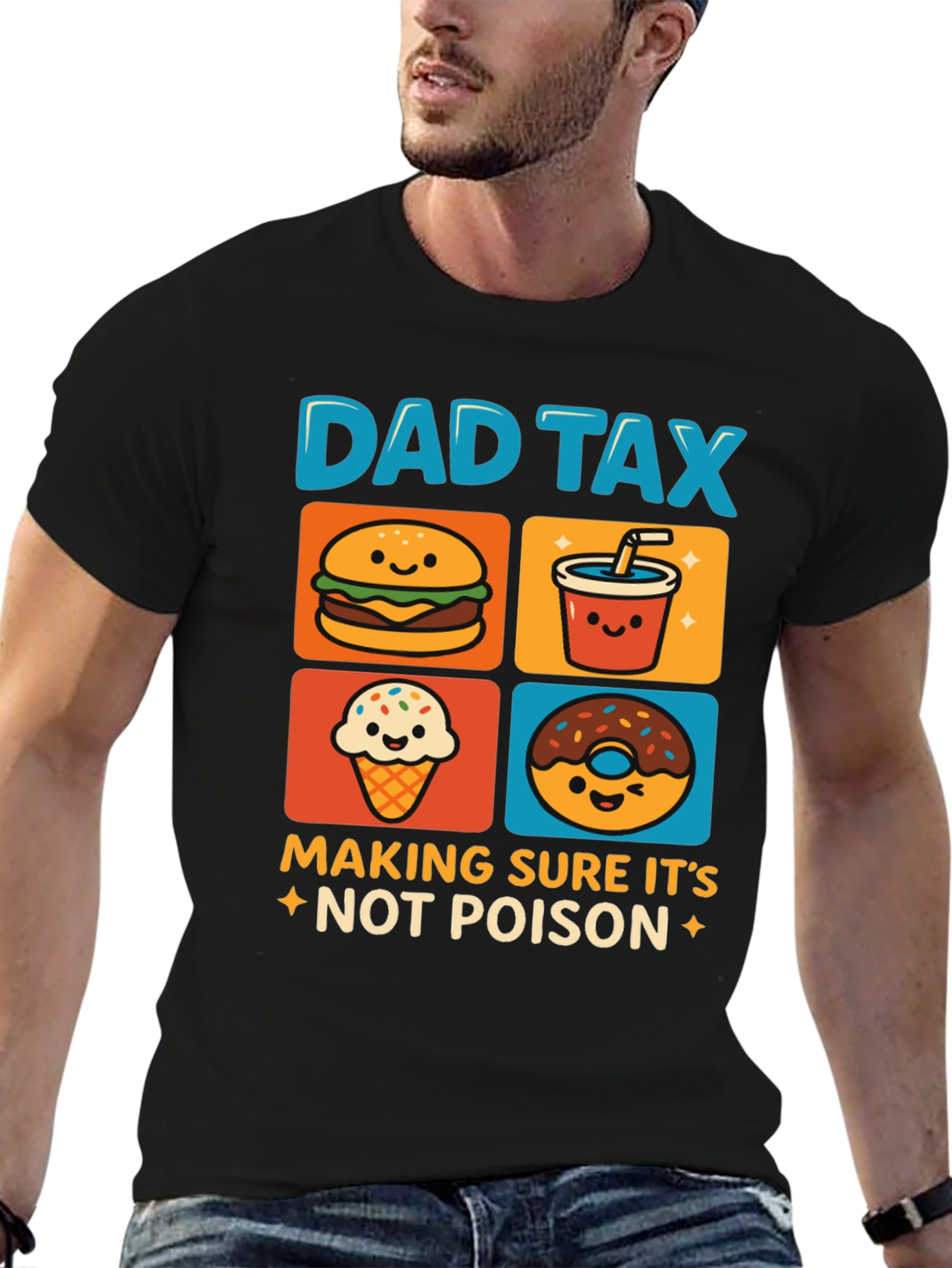 Dad Tax Food Graphic Tee