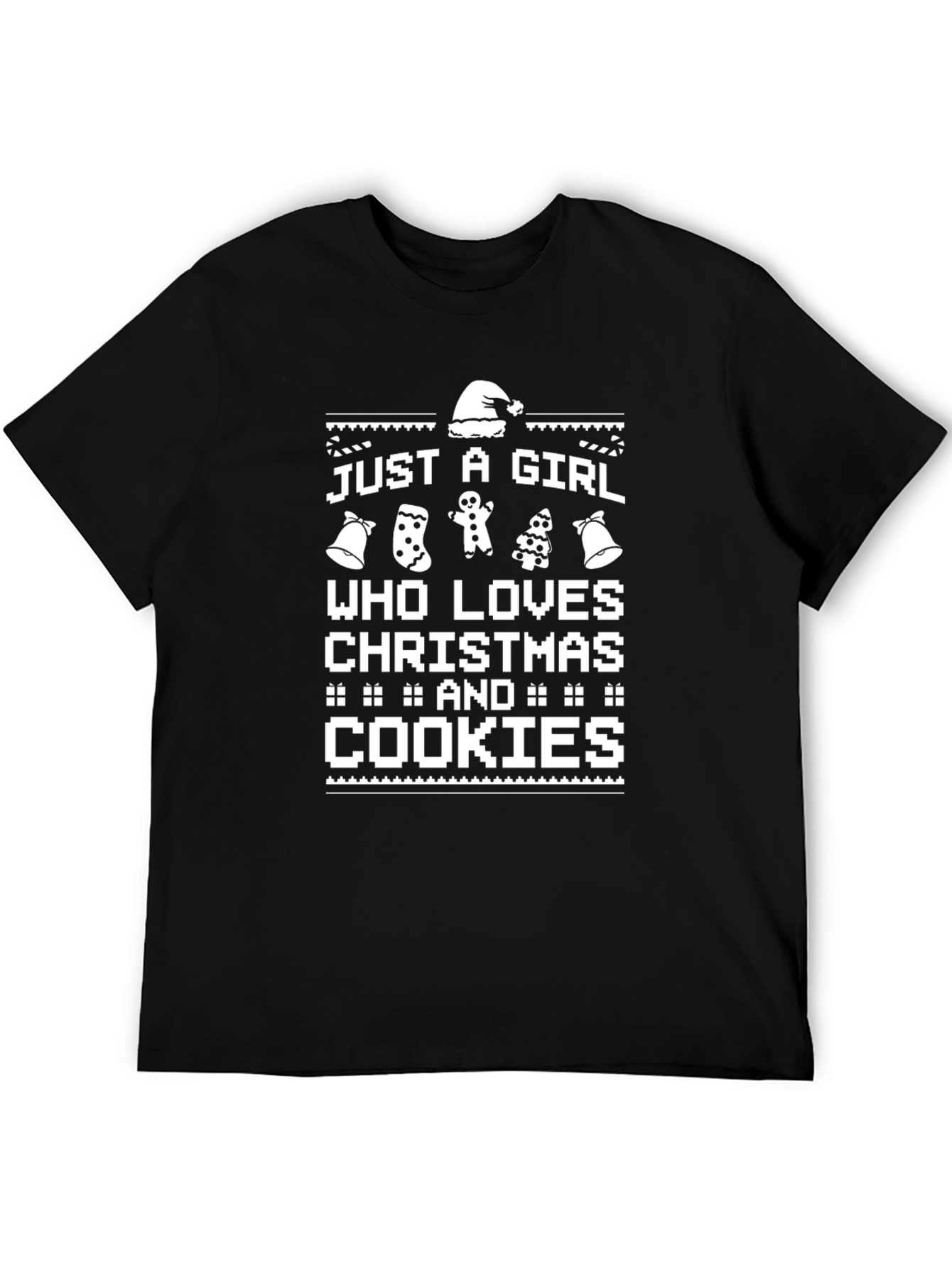 Christmas Cookies Girl T-Shirt - Holiday Season Tee
