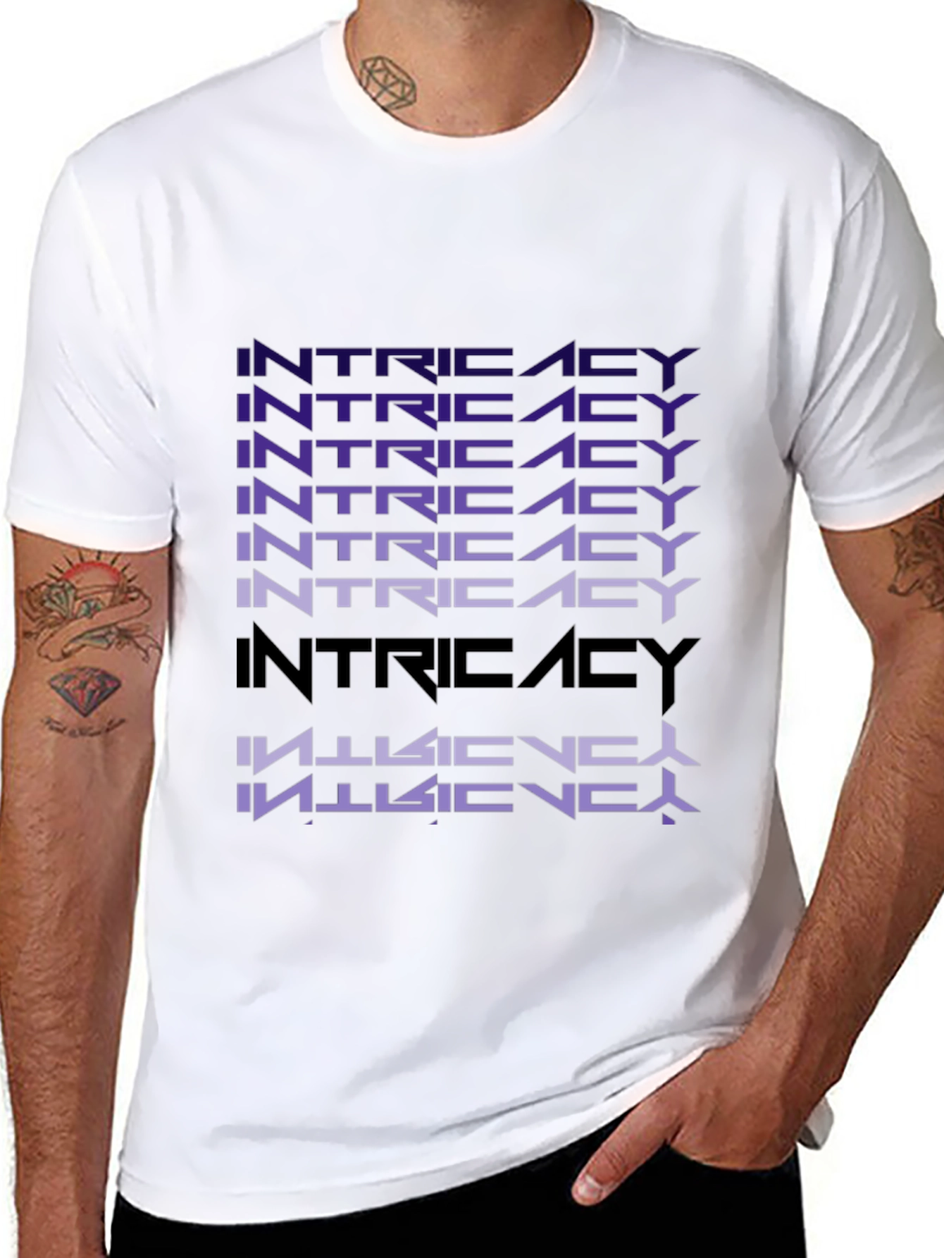 Intricacy Graphic Tee - Bold Modern Design