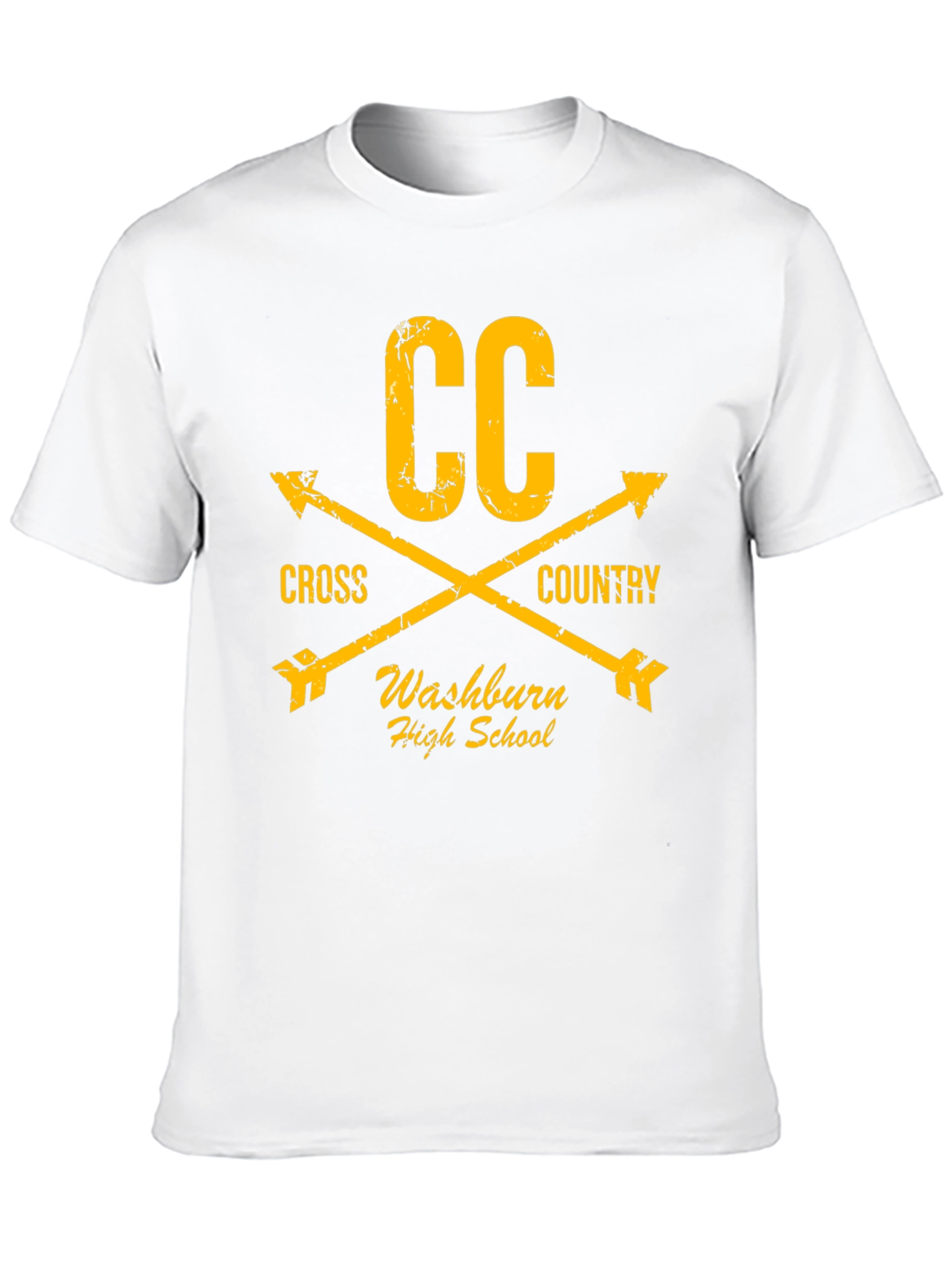 Cross Country Washburn High School Graphic Tee