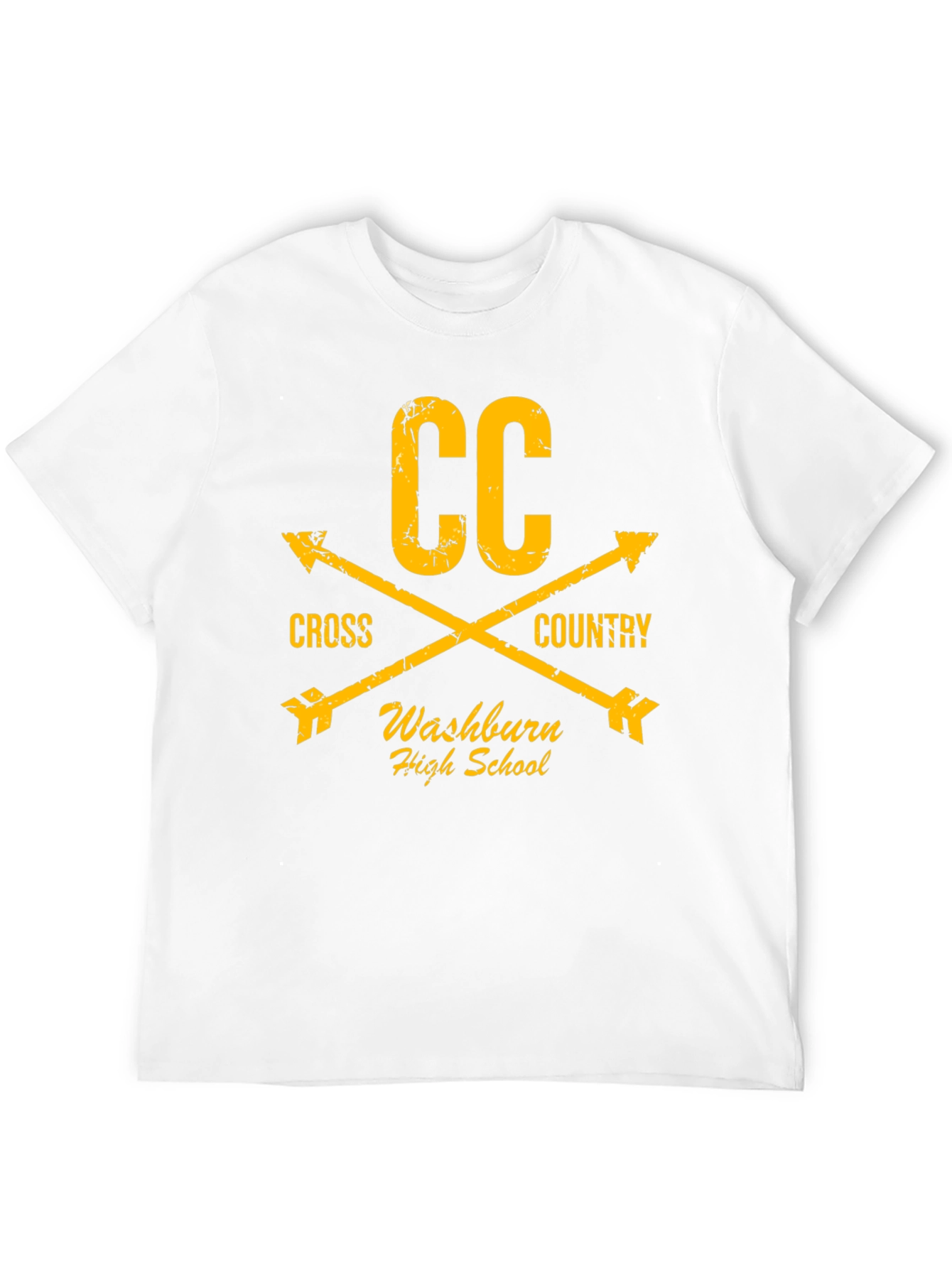 Cross Country Washburn High School Graphic Tee