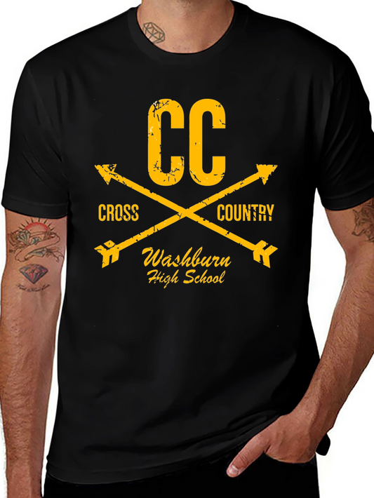 Cross Country Washburn High School Graphic Tee