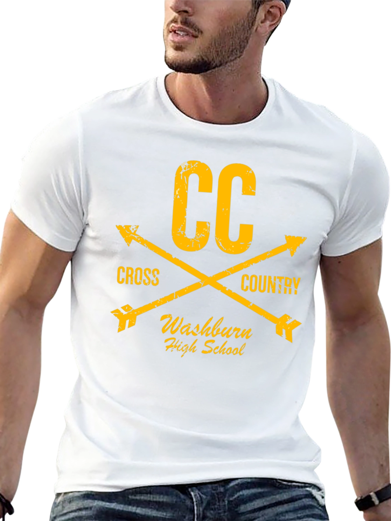 Cross Country Washburn High School Graphic Tee