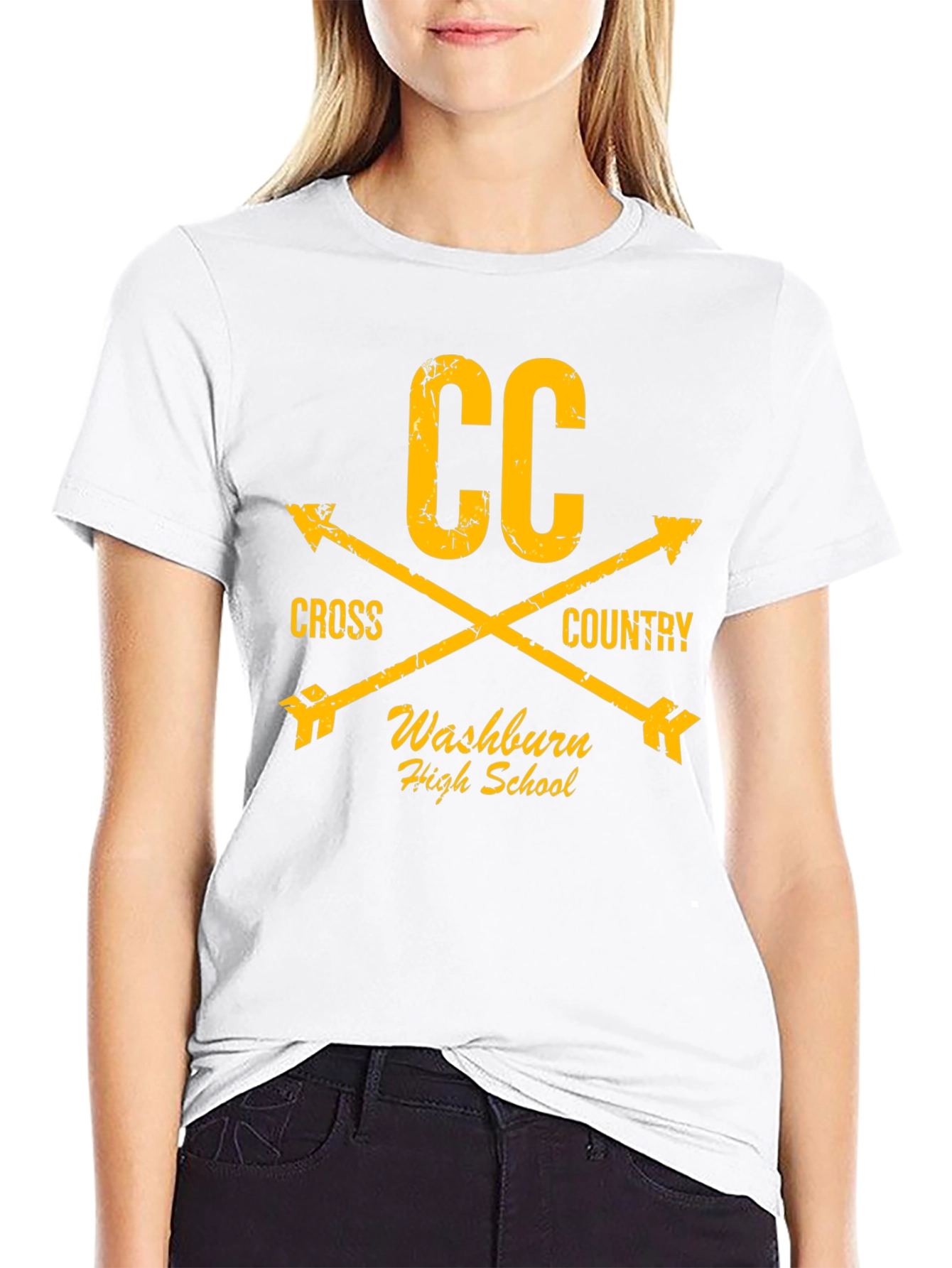 Cross Country Washburn High School Graphic Tee