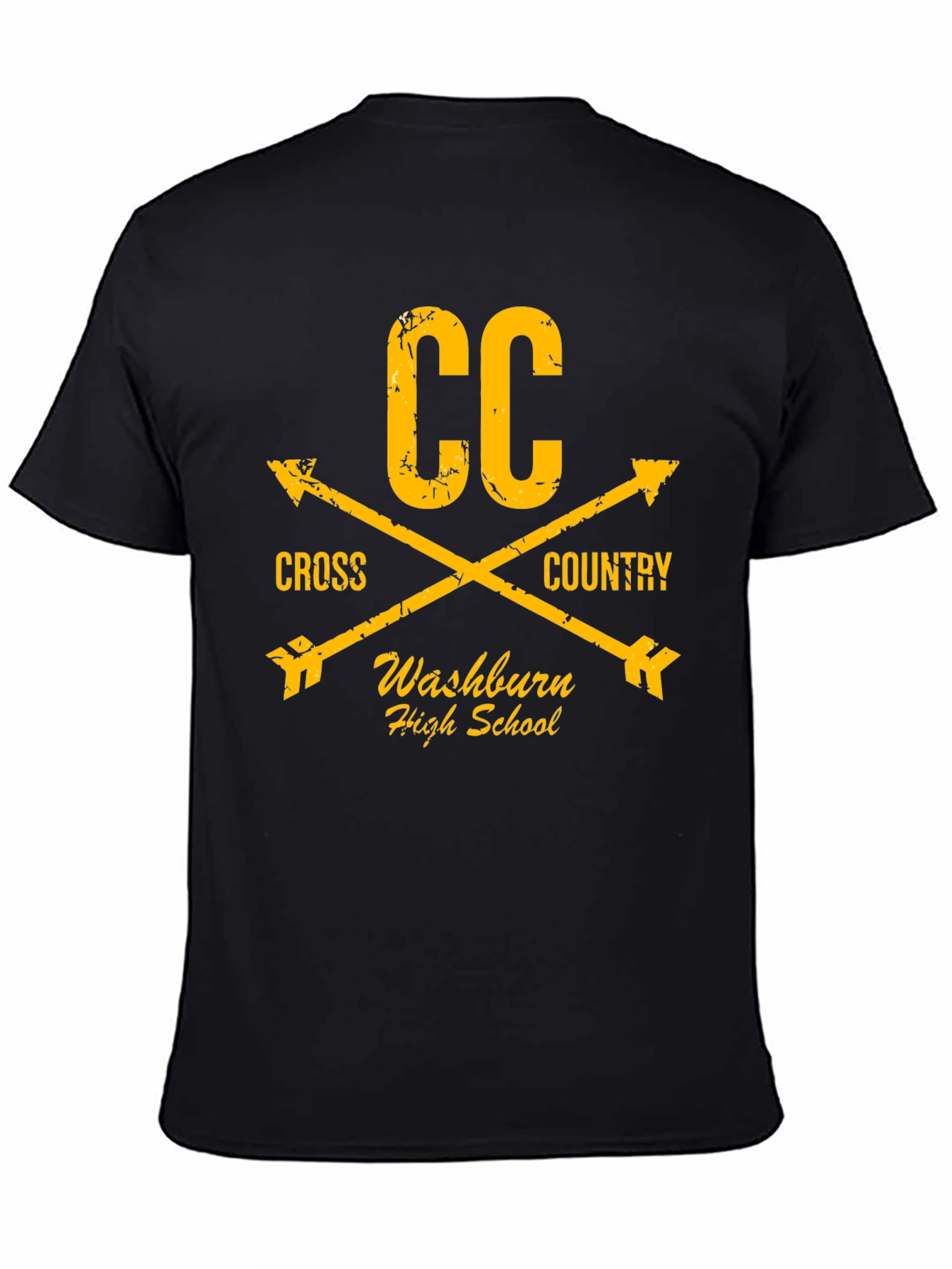 Cross Country Washburn High School Graphic Tee