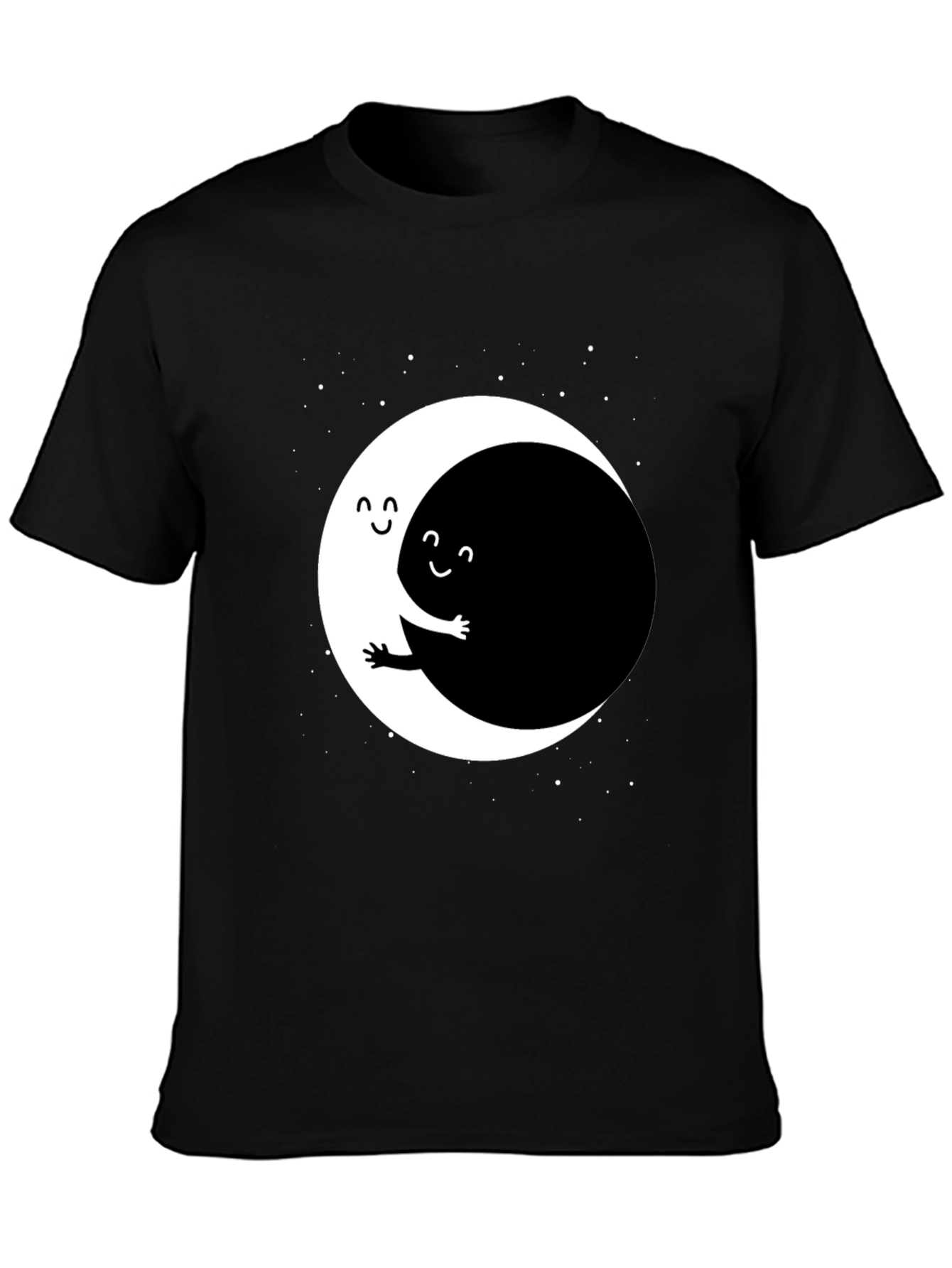 Yin Yang Hug T-Shirt - Unique Graphic Tee