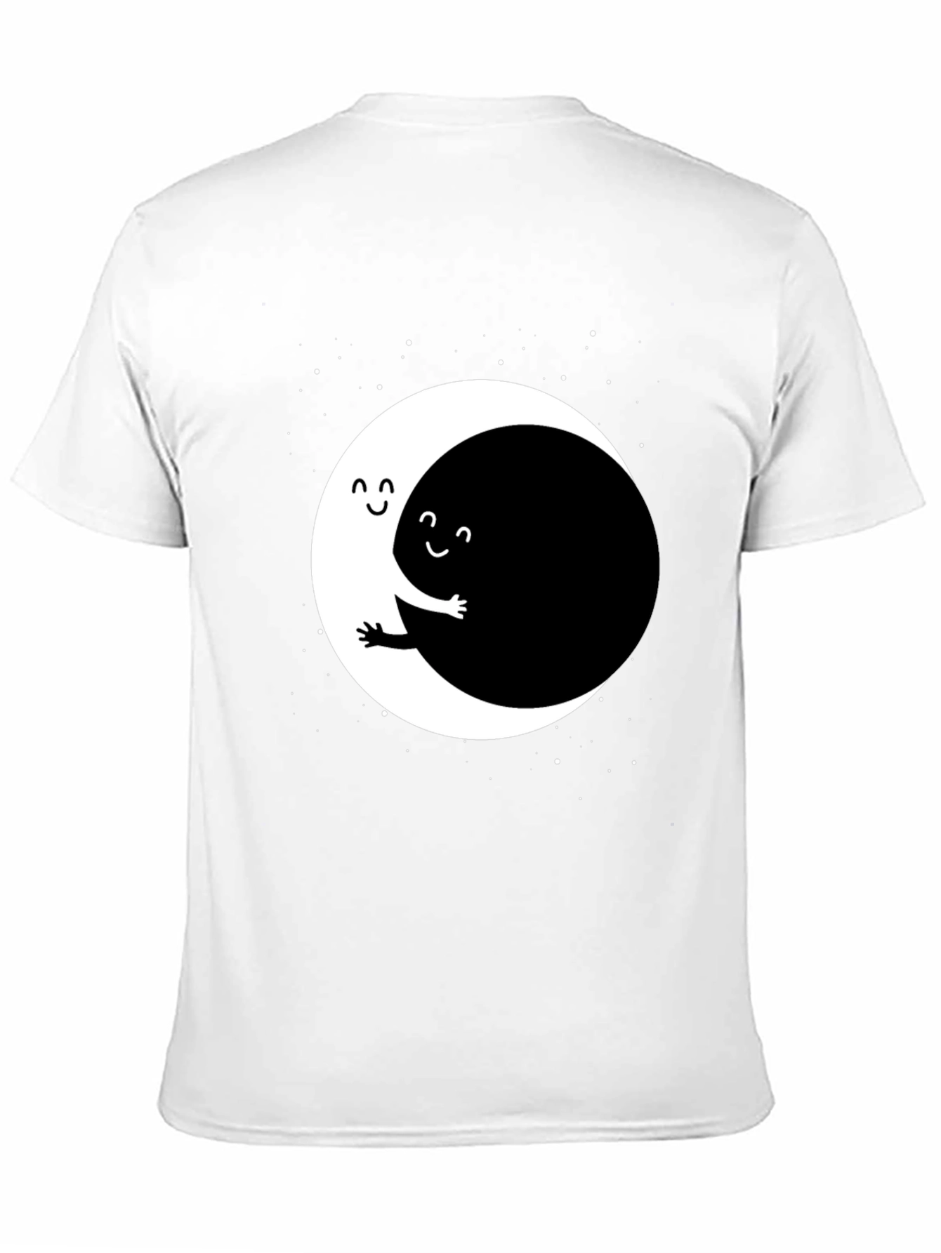 Yin Yang Hug T-Shirt - Unique Graphic Tee