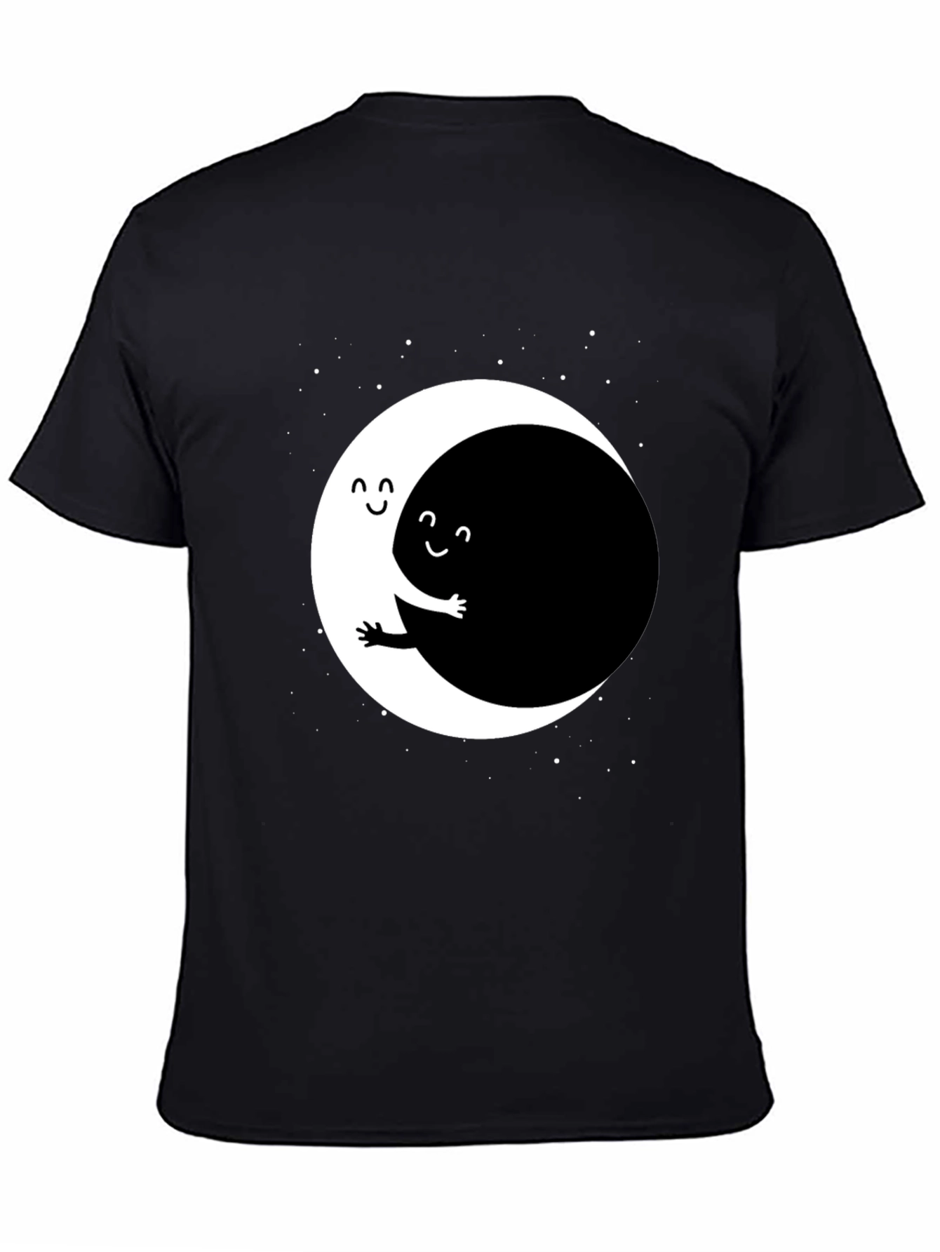 Yin Yang Hug T-Shirt - Unique Graphic Tee