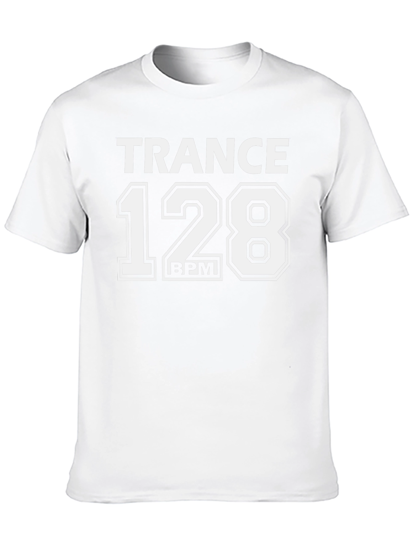 Trance 128 BPM Black T-Shirt