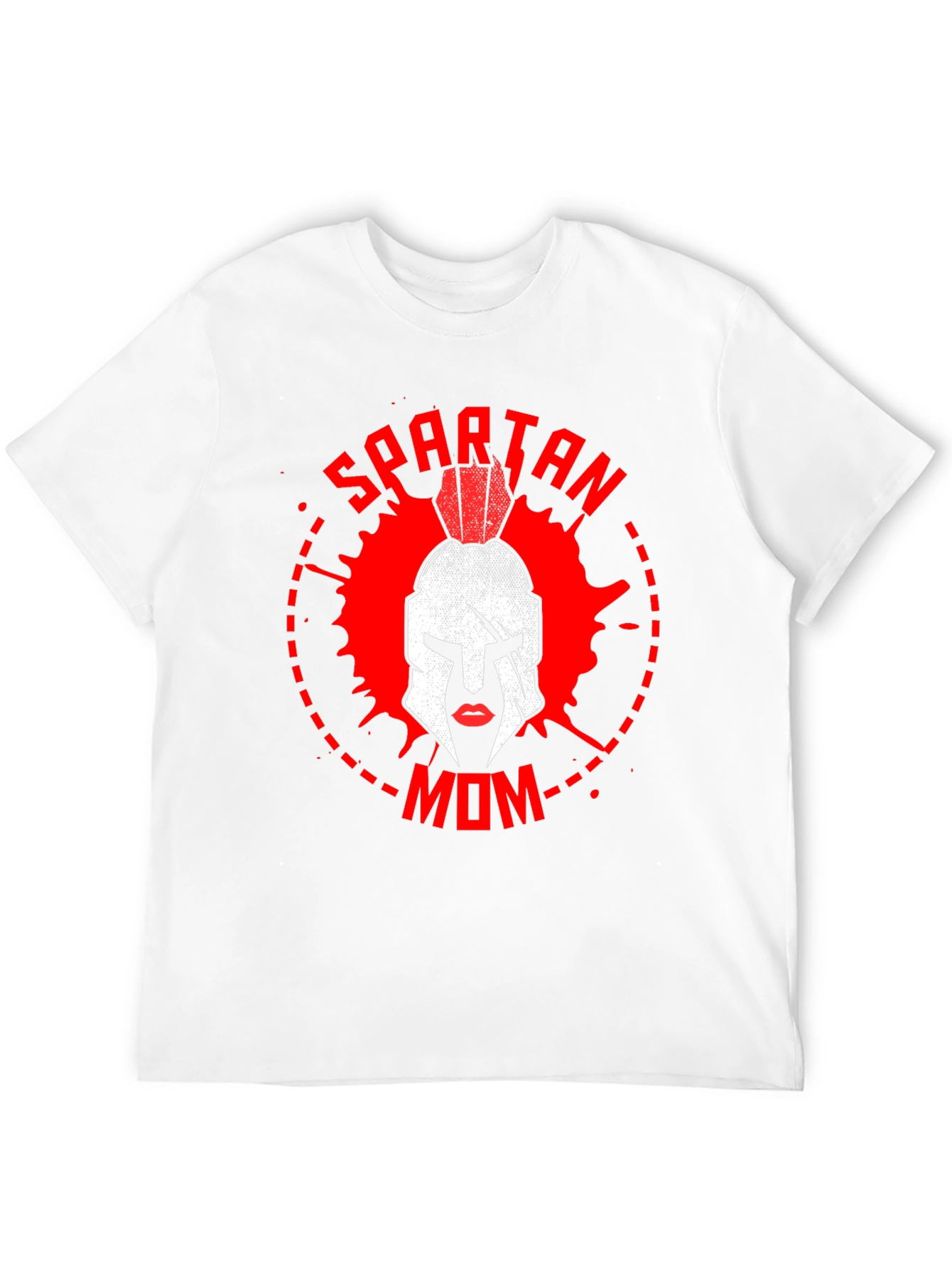 Spartan Mom Graphic T-Shirt - Warrior Mother Tee