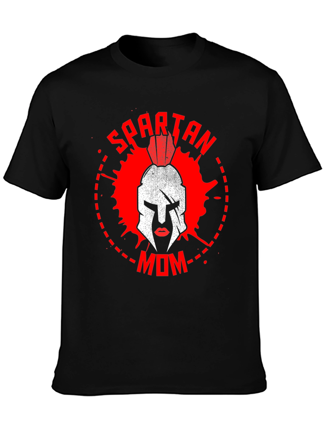 Spartan Mom Graphic T-Shirt - Warrior Mother Tee
