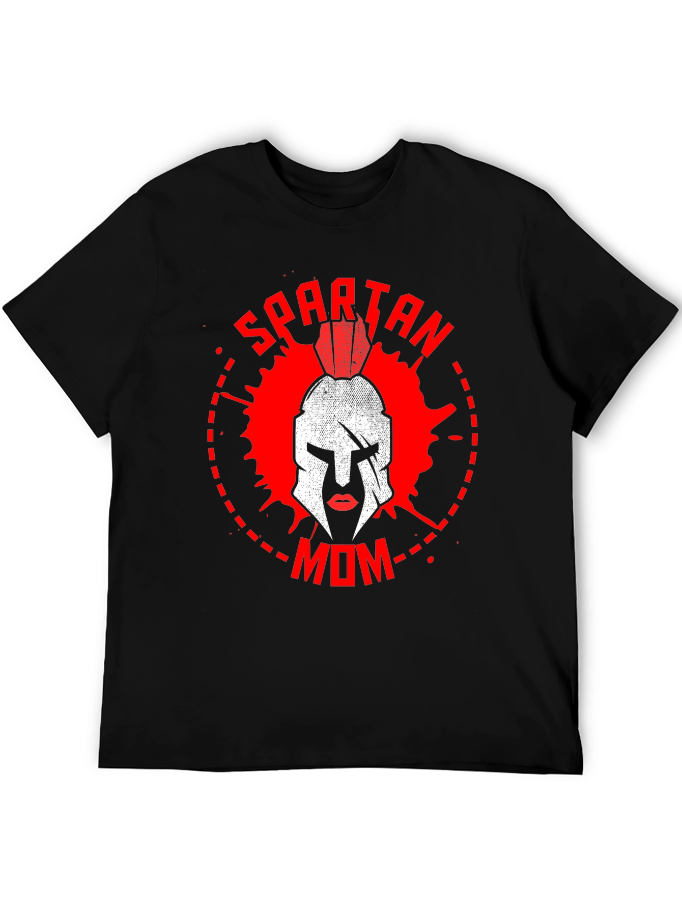 Spartan Mom Graphic T-Shirt - Warrior Mother Tee
