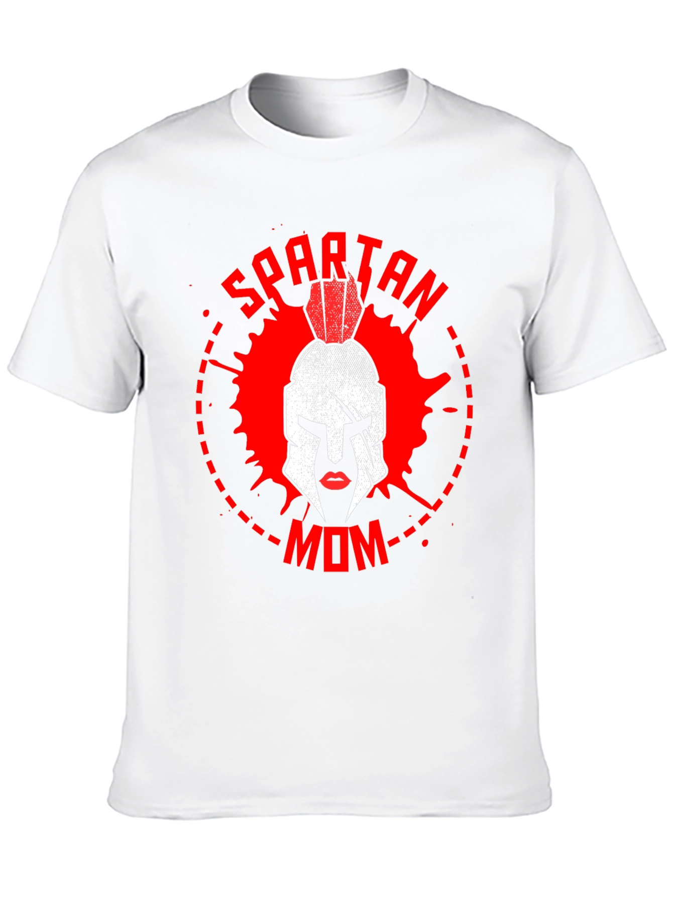 Spartan Mom Graphic T-Shirt - Warrior Mother Tee