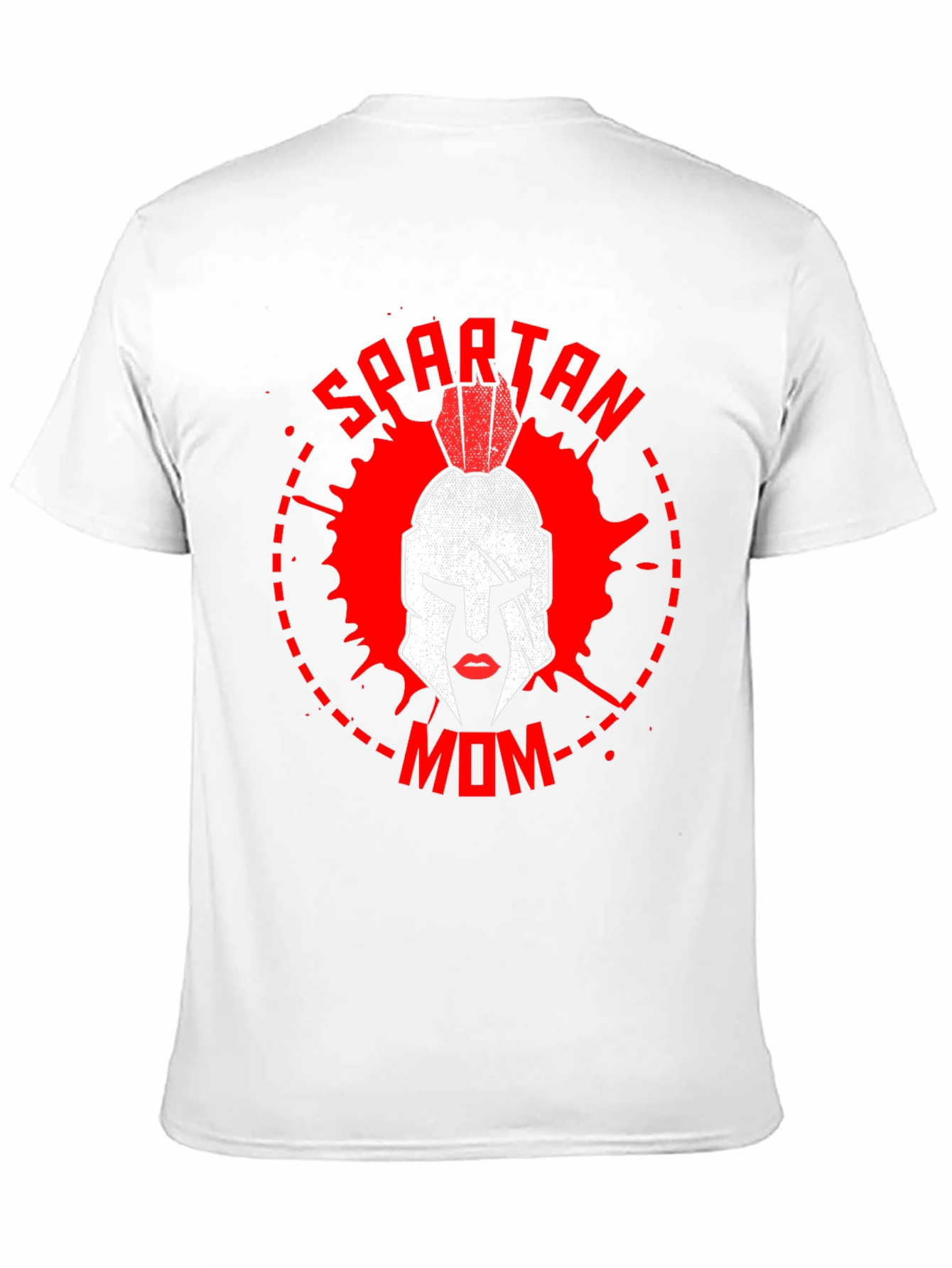 Spartan Mom Graphic T-Shirt - Warrior Mother Tee