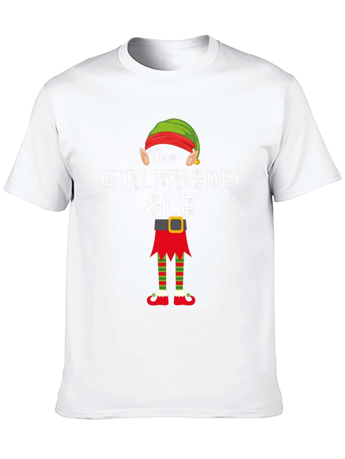 The Girlfriend Elf Christmas T-Shirt