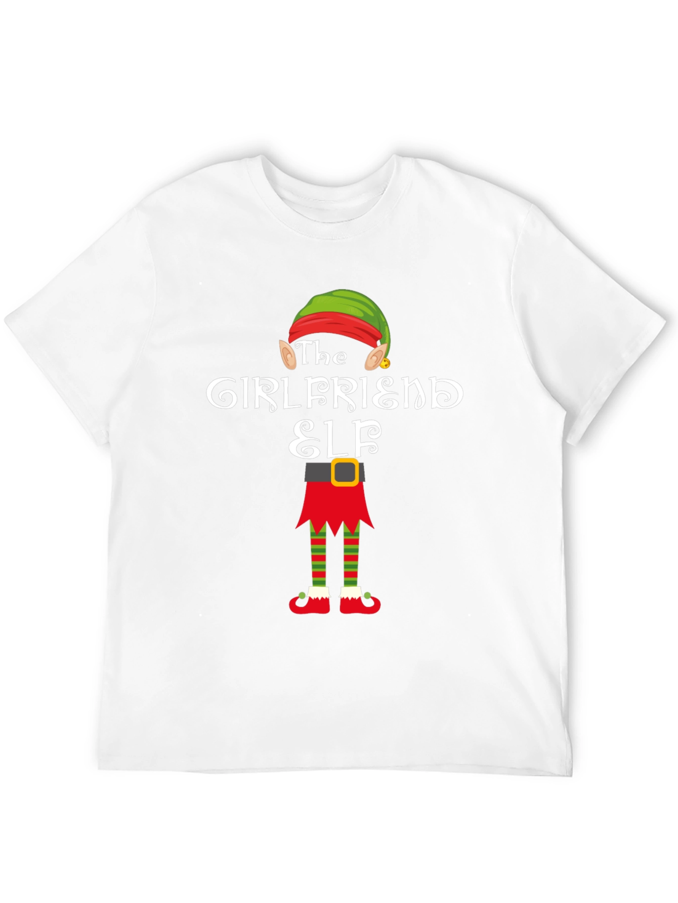 The Girlfriend Elf Christmas T-Shirt