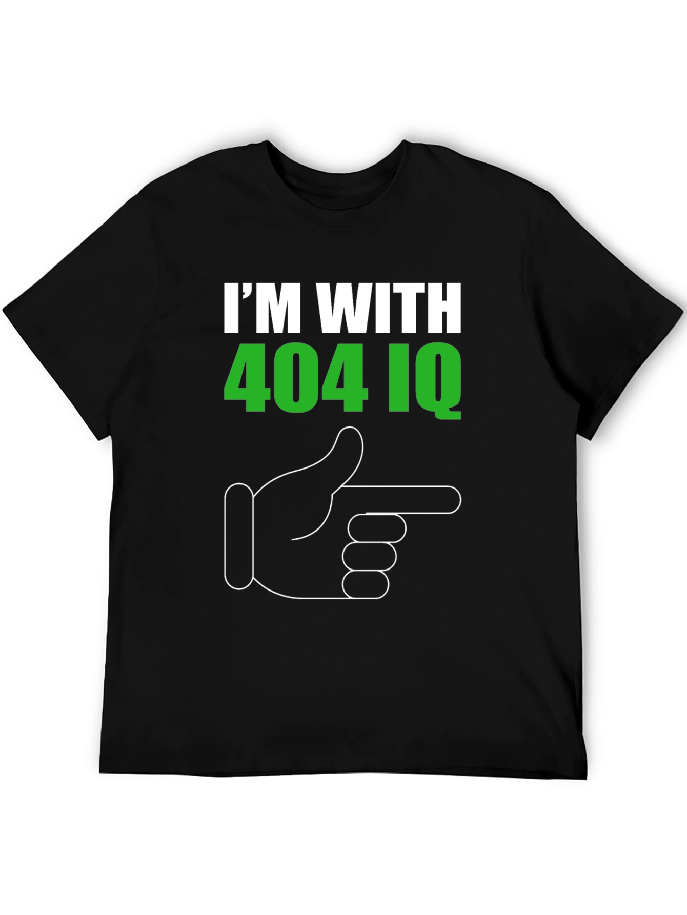 Im With 404 IQ Graphic Tee