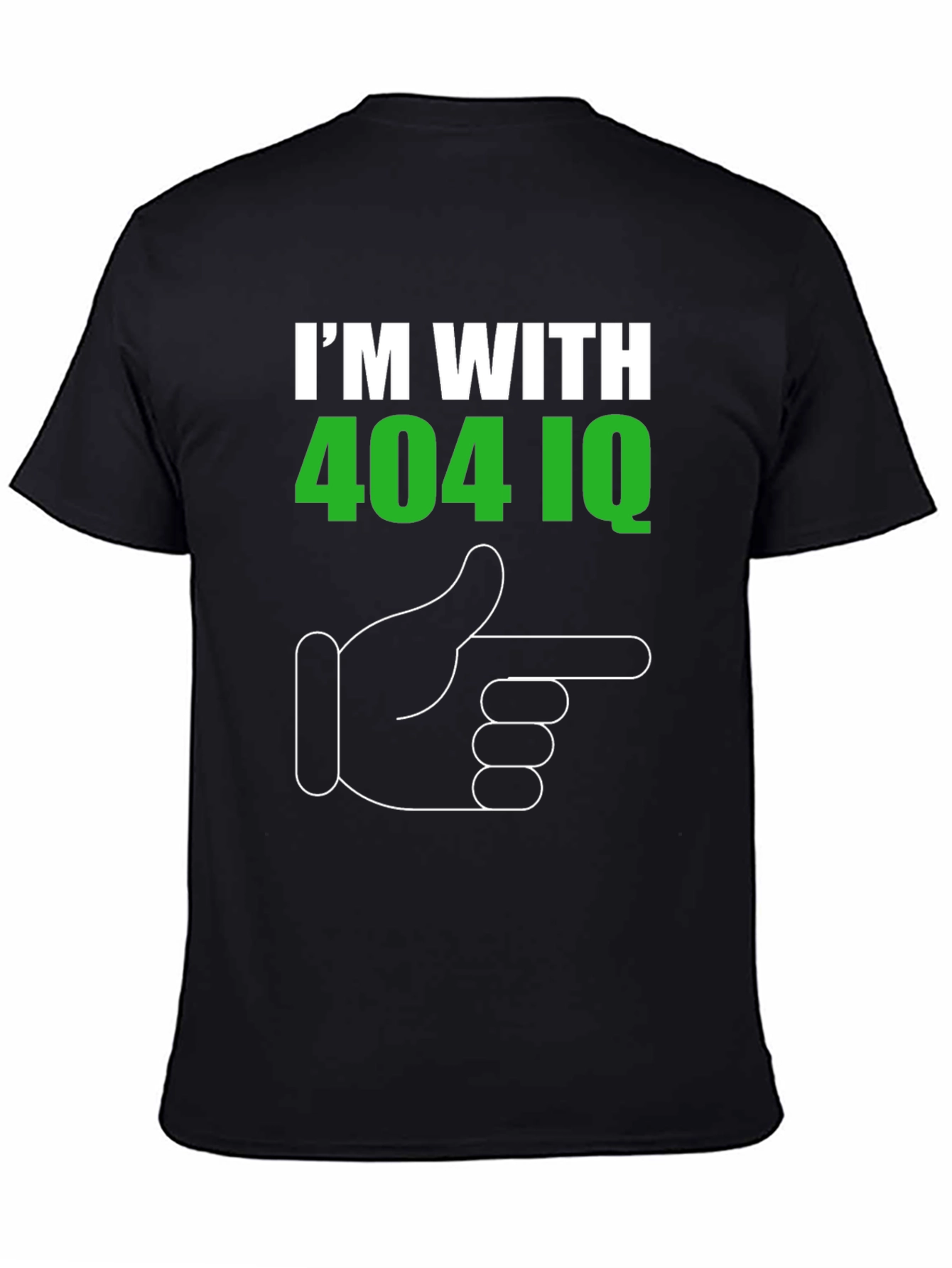 Im With 404 IQ Graphic Tee