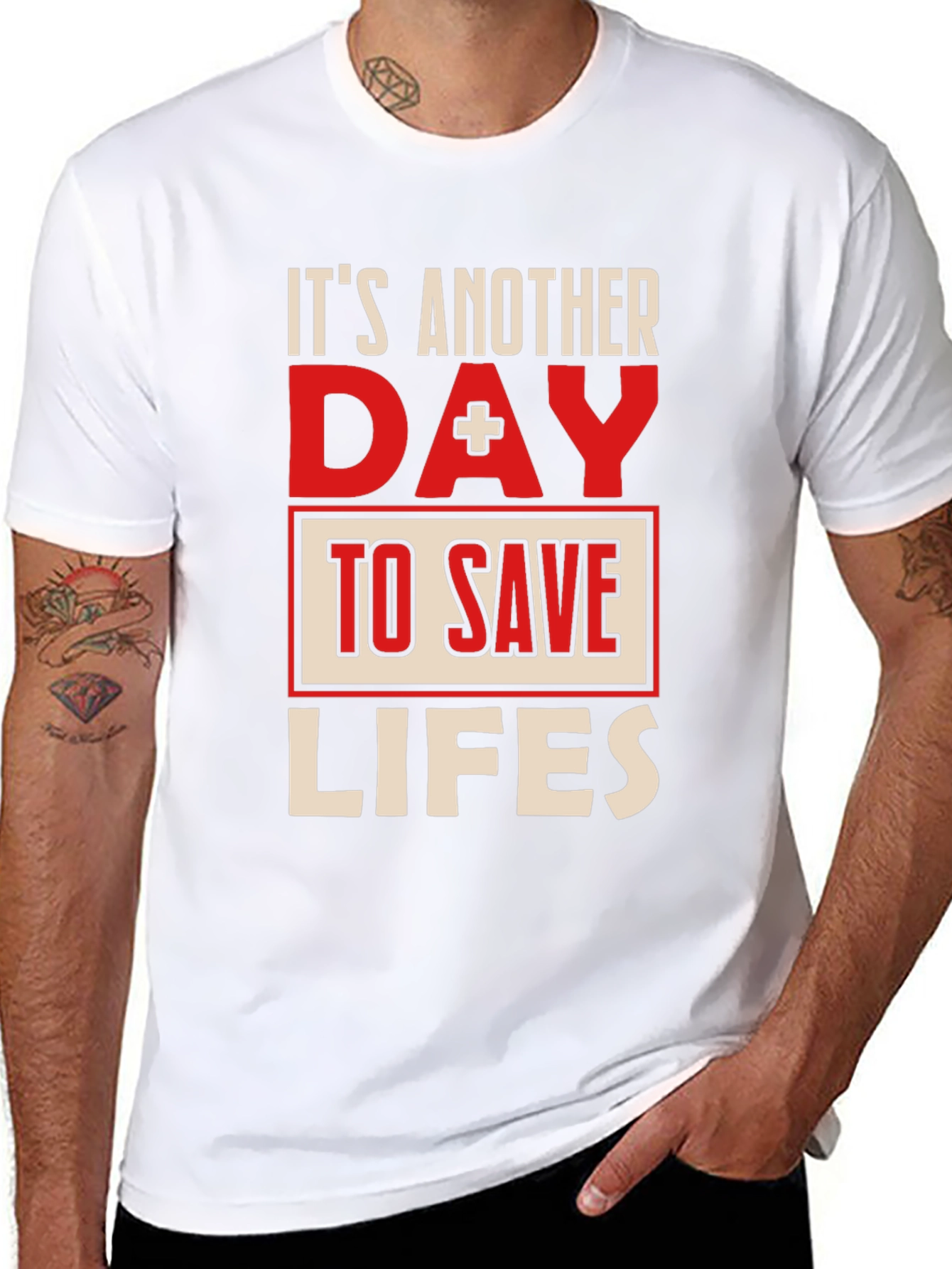 Save Lives T-Shirt - Medical Hero Apparel