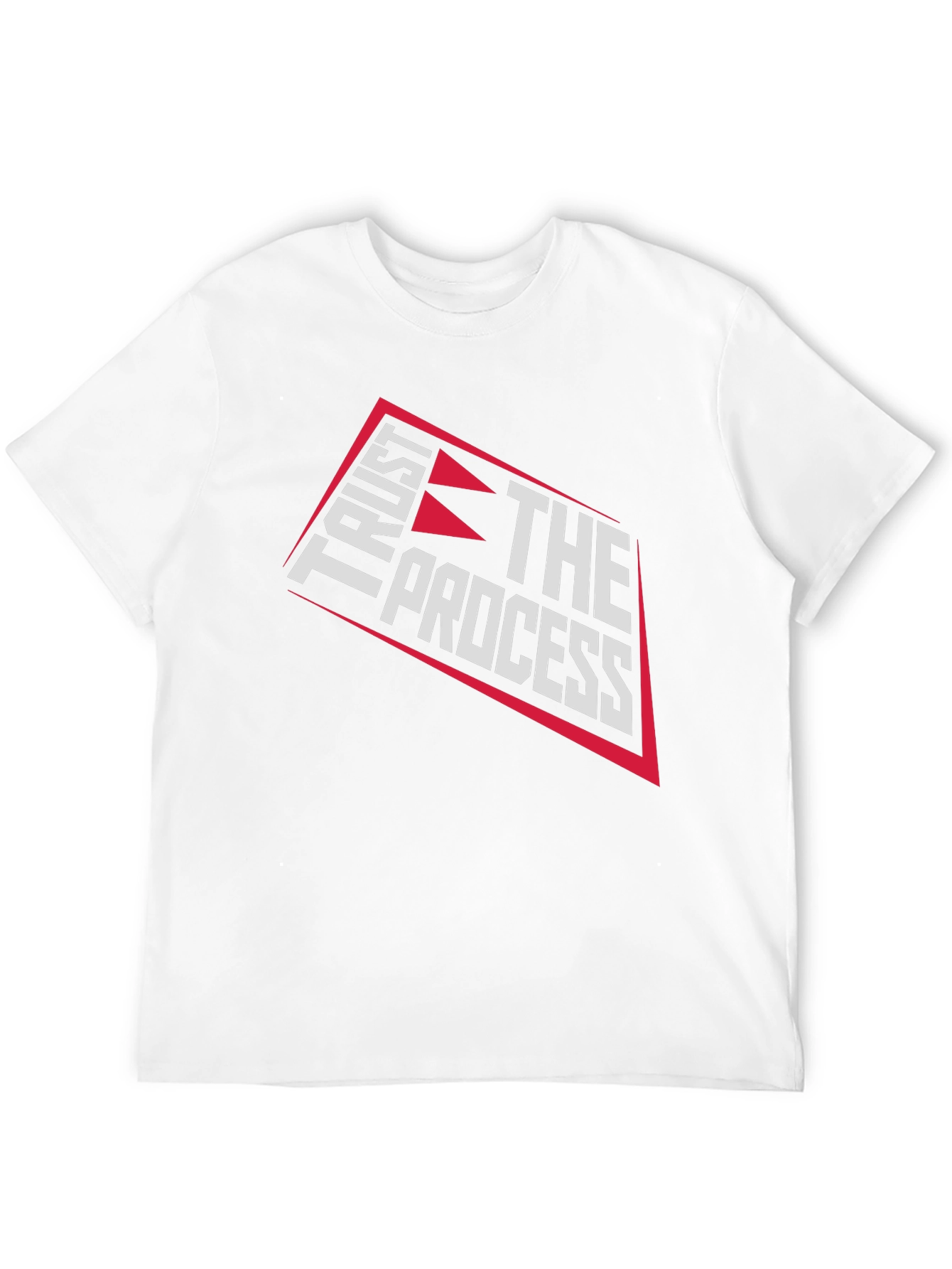 Trust the Process Graphic Tee - Black