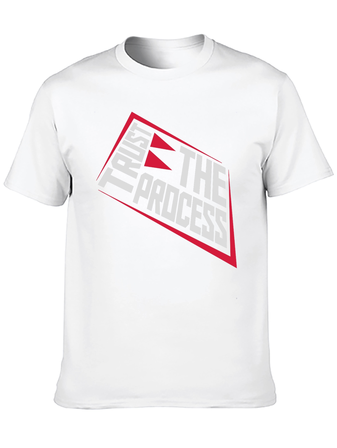 Trust the Process Graphic Tee - Black