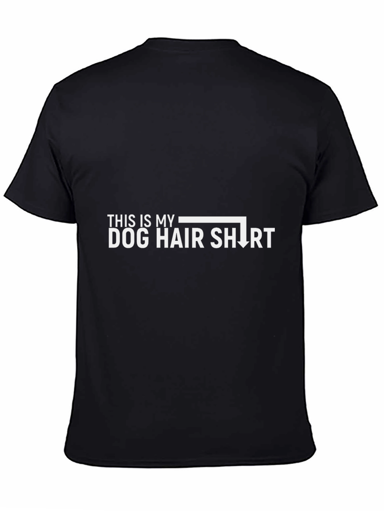 Dog Hair Shirt - Novelty Pet Lover Tee