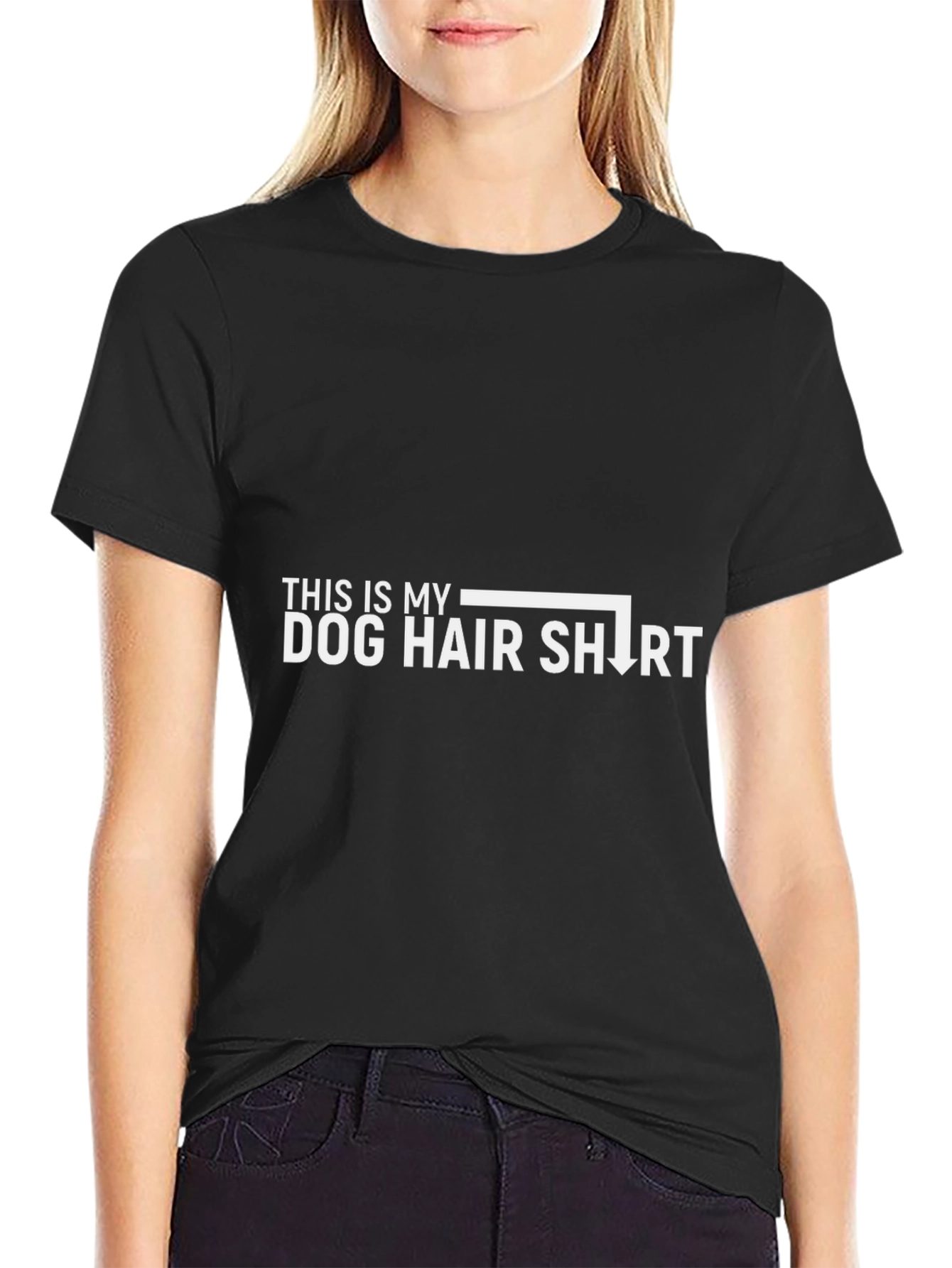 Dog Hair Shirt - Novelty Pet Lover Tee