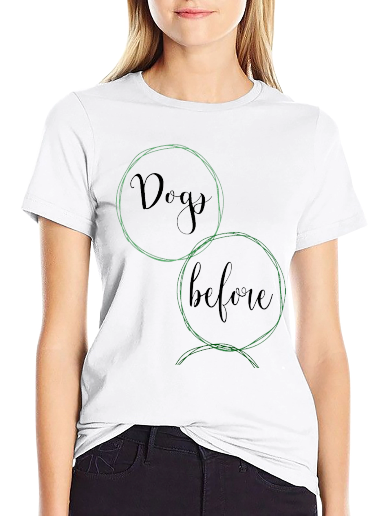 Dogs Before Dudes Tee