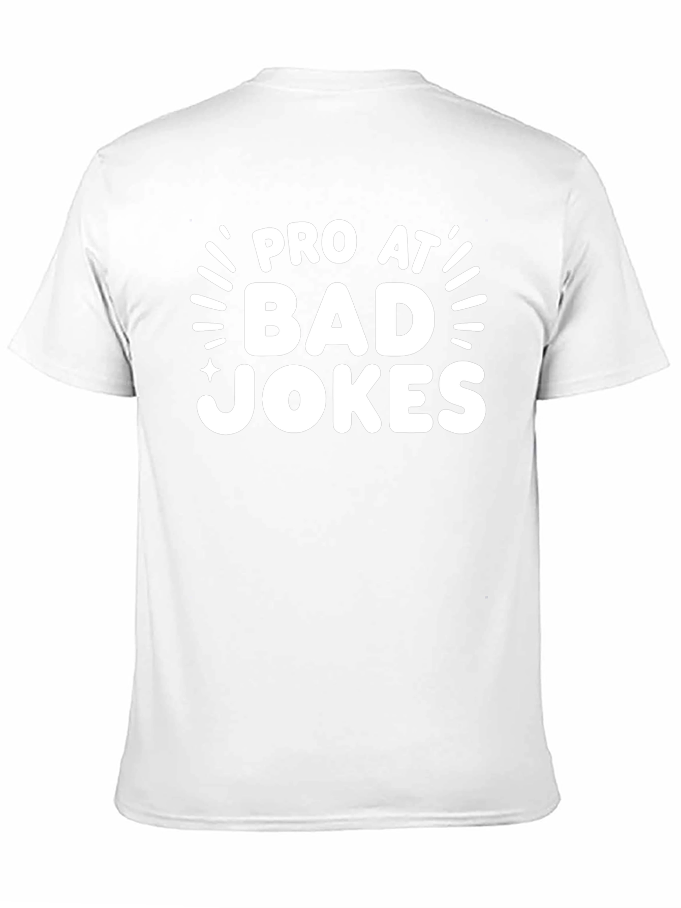 Pro At Bad Jokes Graphic T-Shirt - Funny Tee
