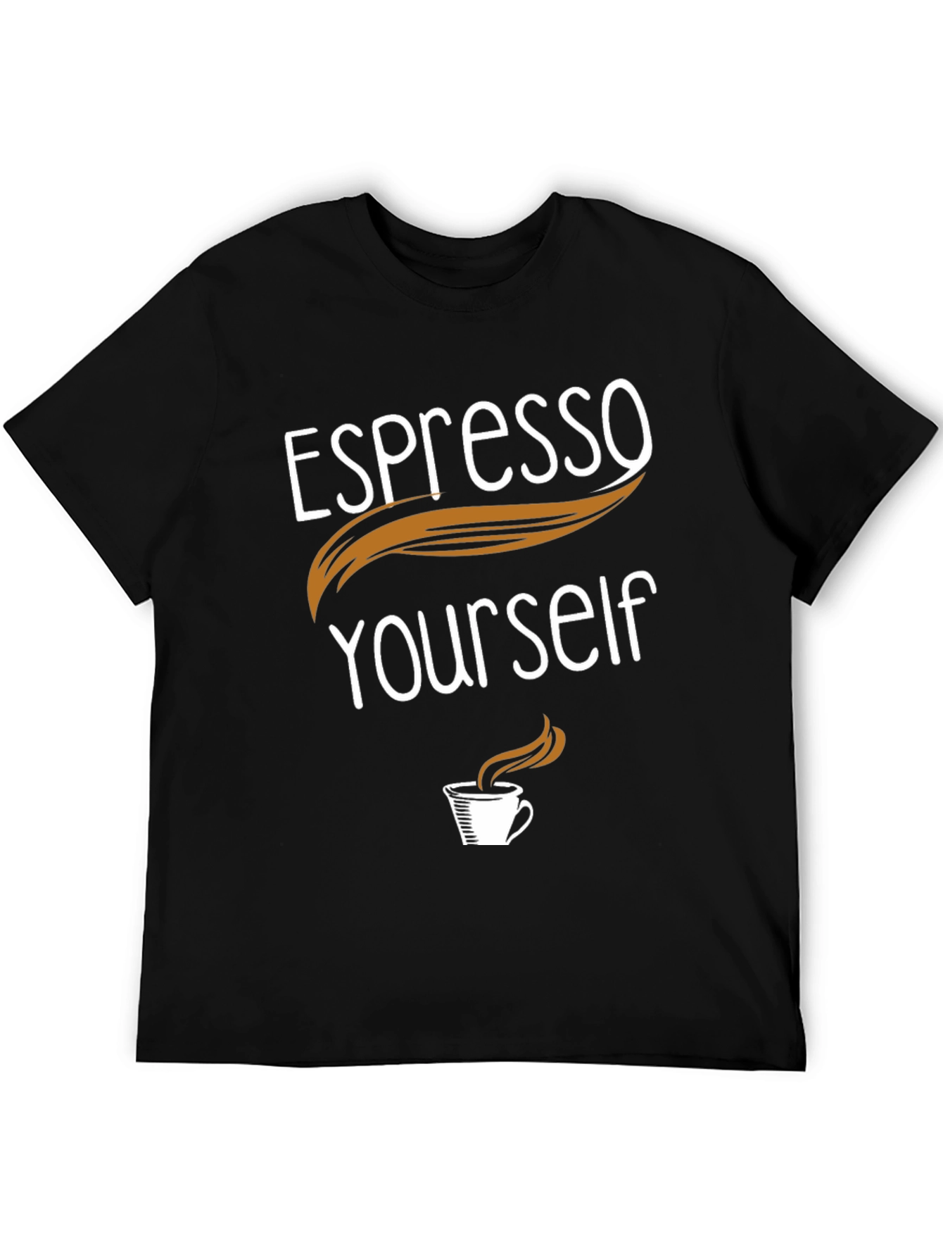 Espresso Yourself Graphic Tee - Coffee Lovers Shirt
