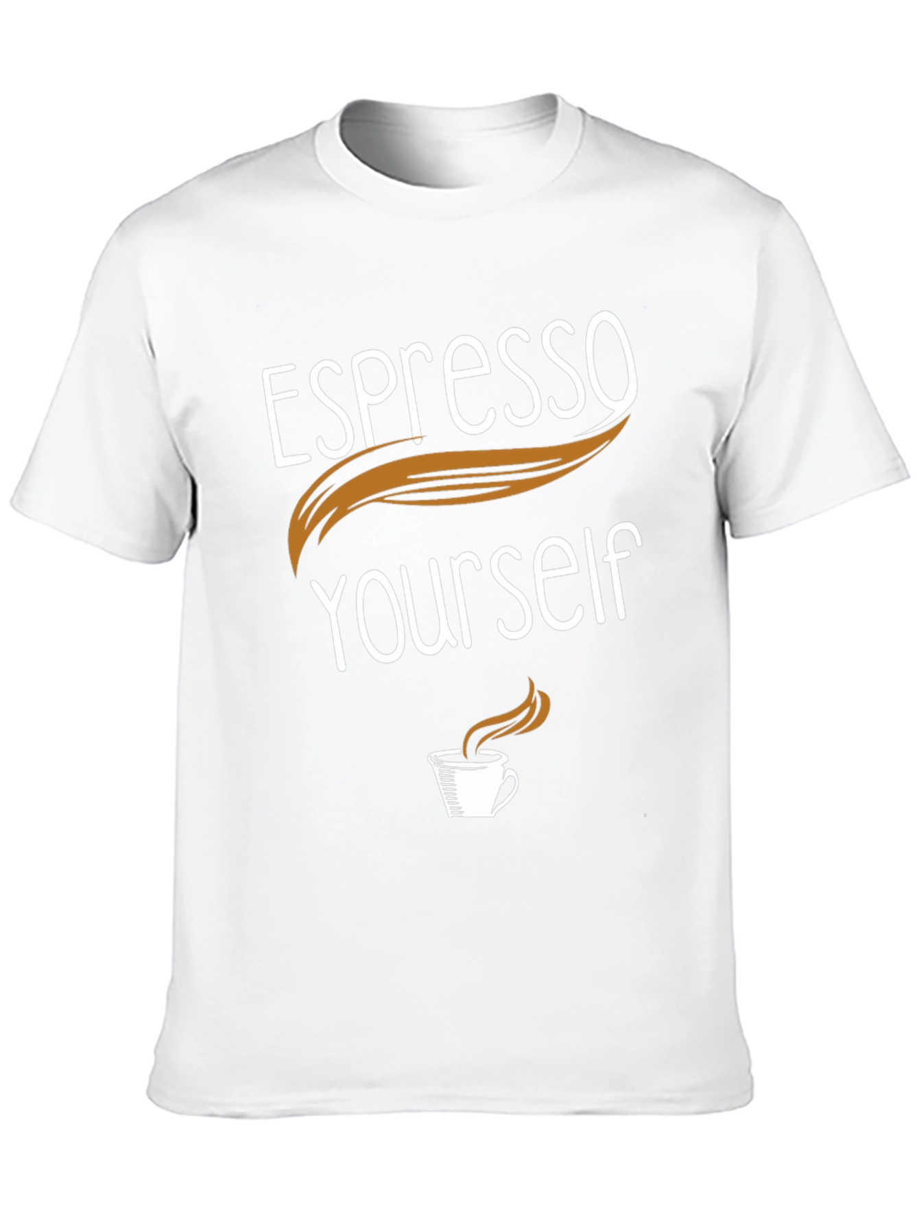Espresso Yourself Graphic Tee - Coffee Lovers Shirt