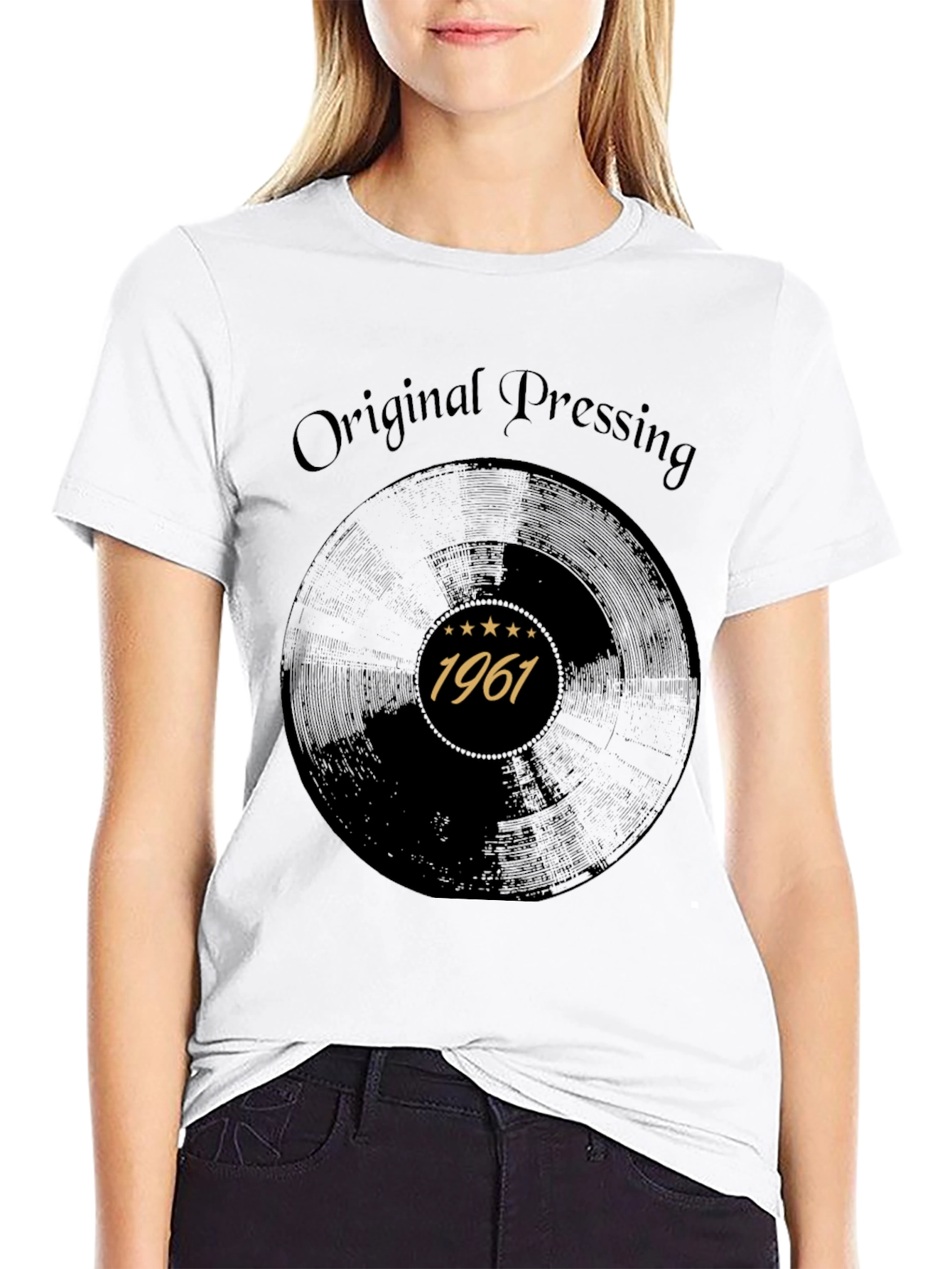 Original Pressing 1961 Record T-Shirt