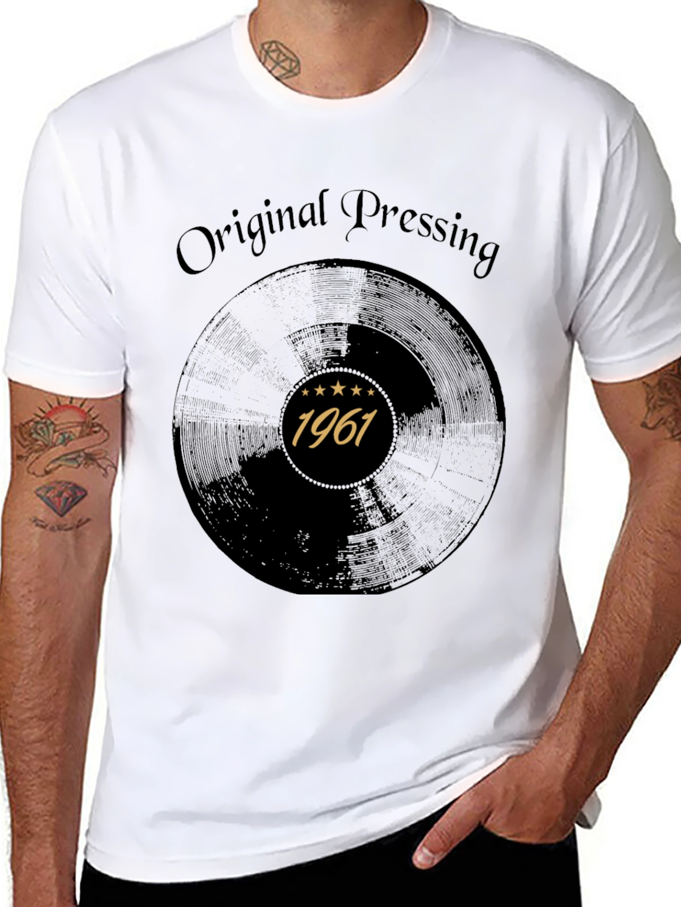 Original Pressing 1961 Record T-Shirt