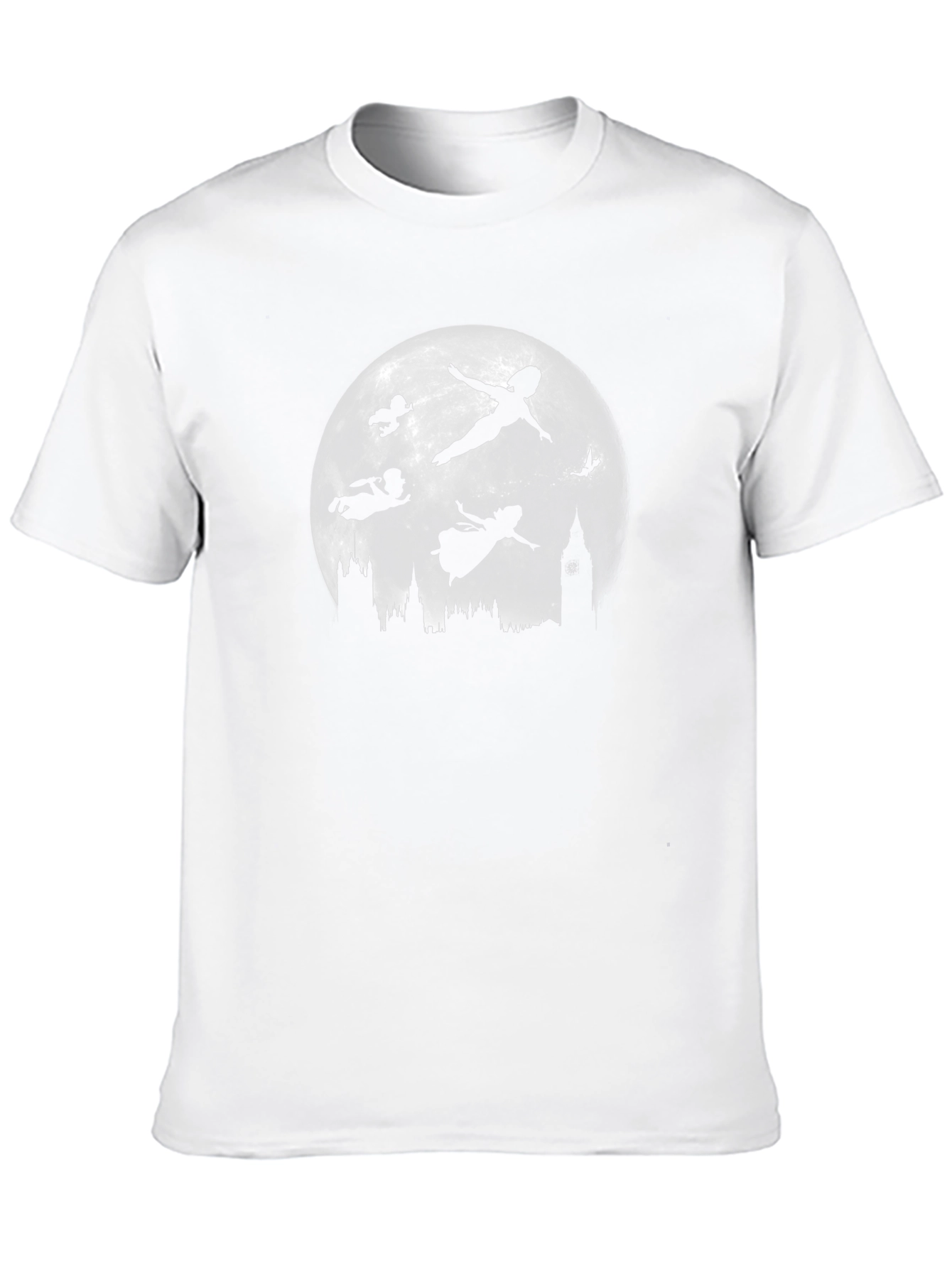 Peter Pan London Silhouette Black T-Shirt