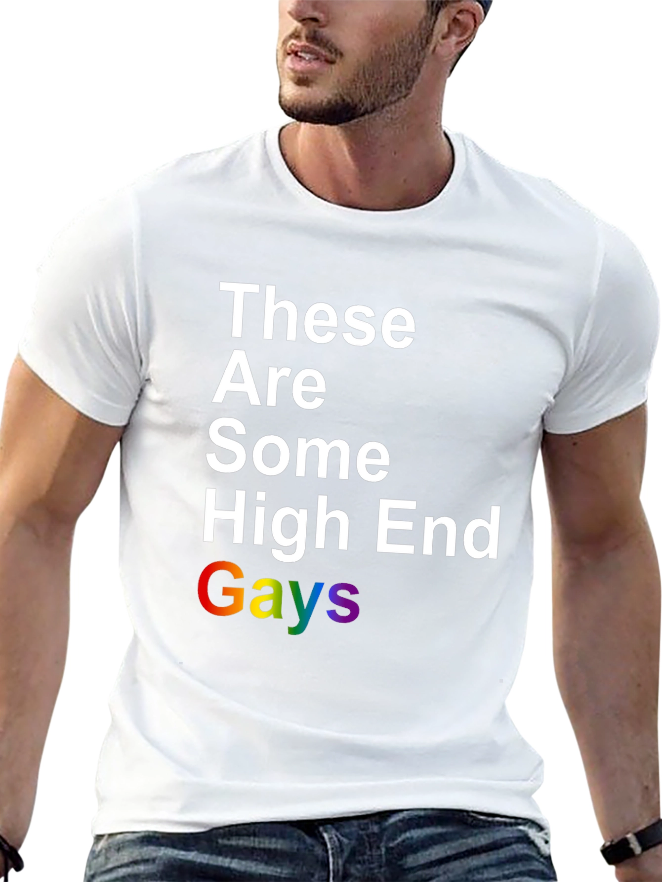These Are Some High End Gays Pride T-Shirt