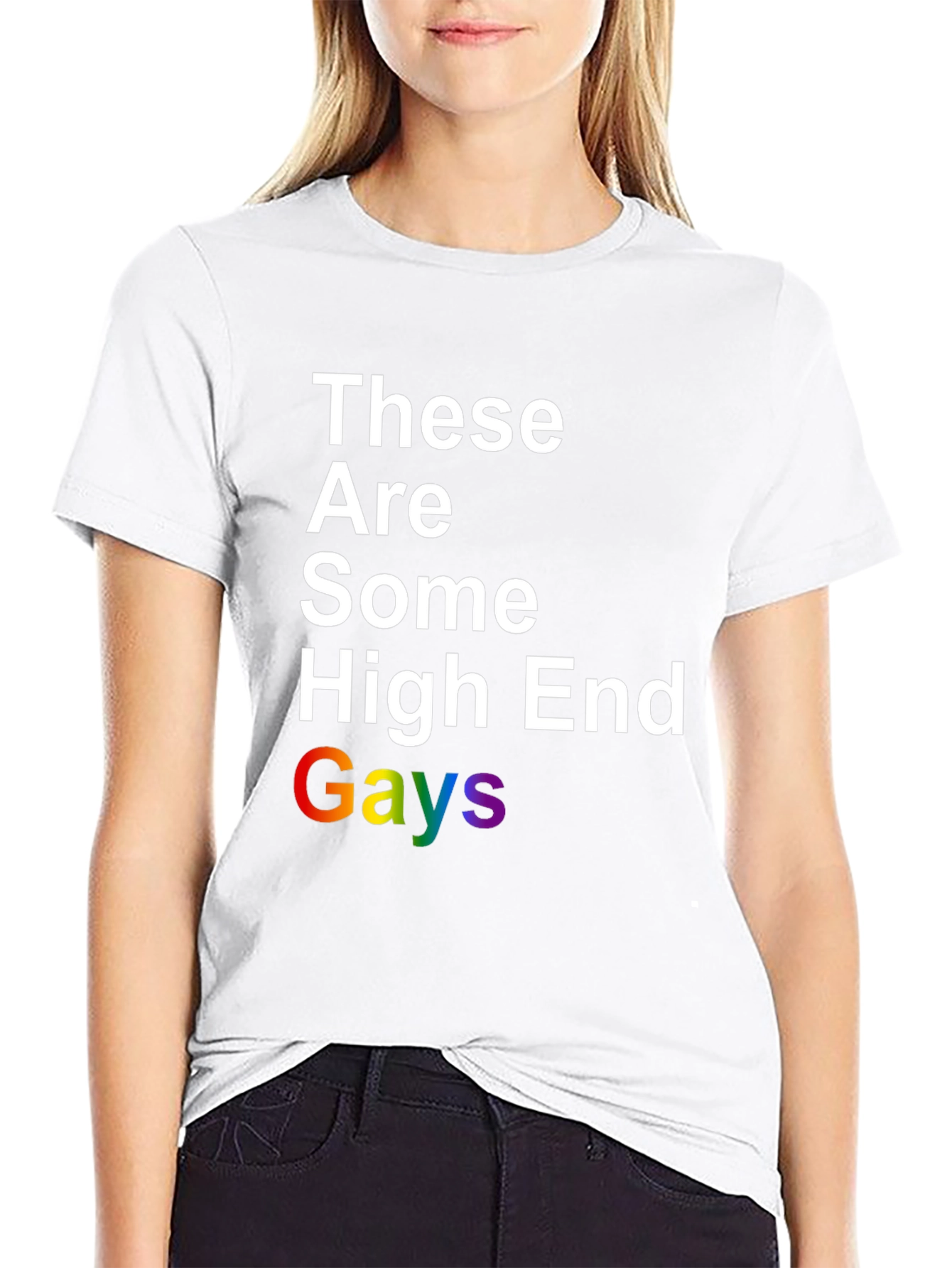 These Are Some High End Gays Pride T-Shirt