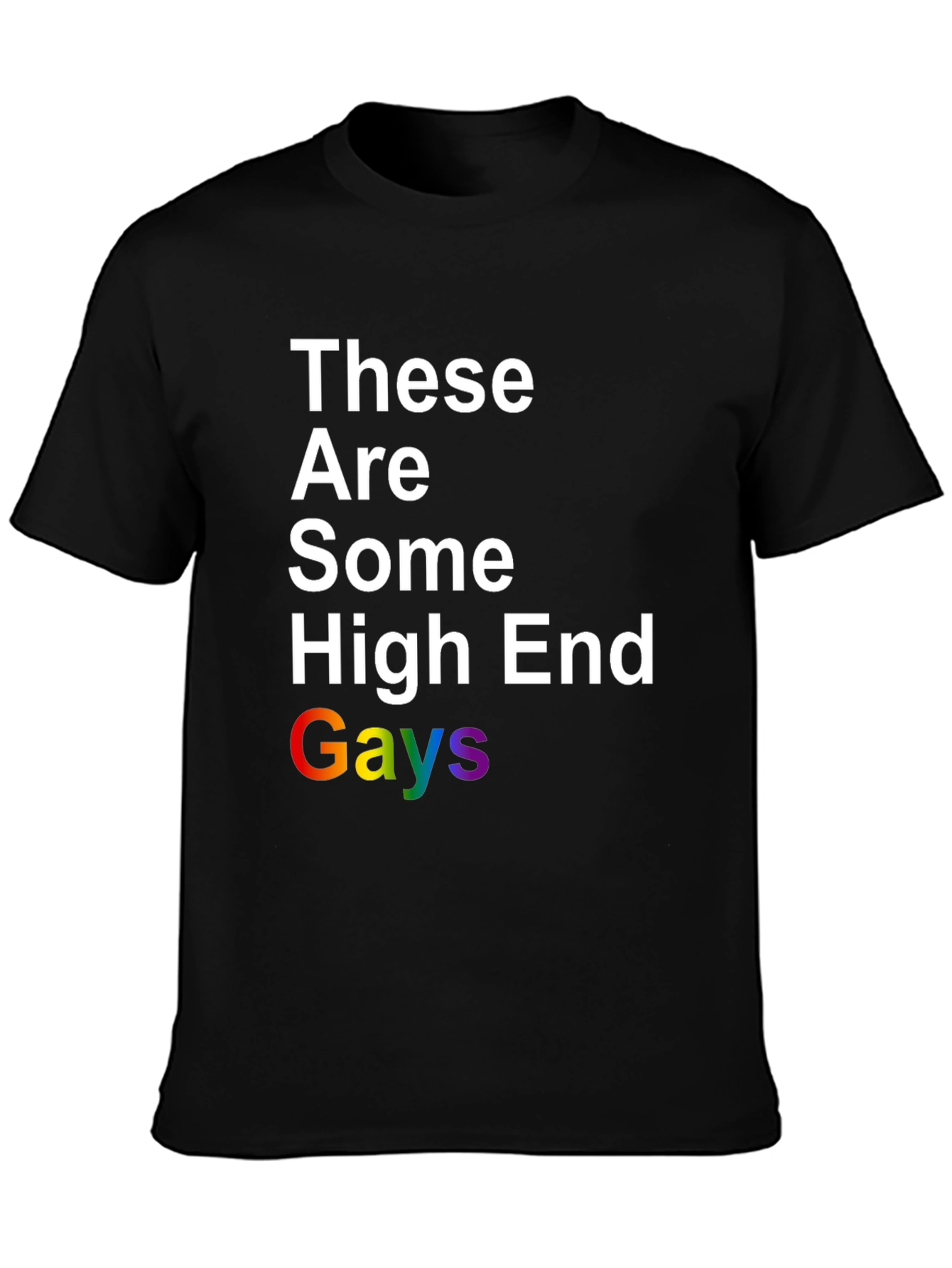 These Are Some High End Gays Pride T-Shirt